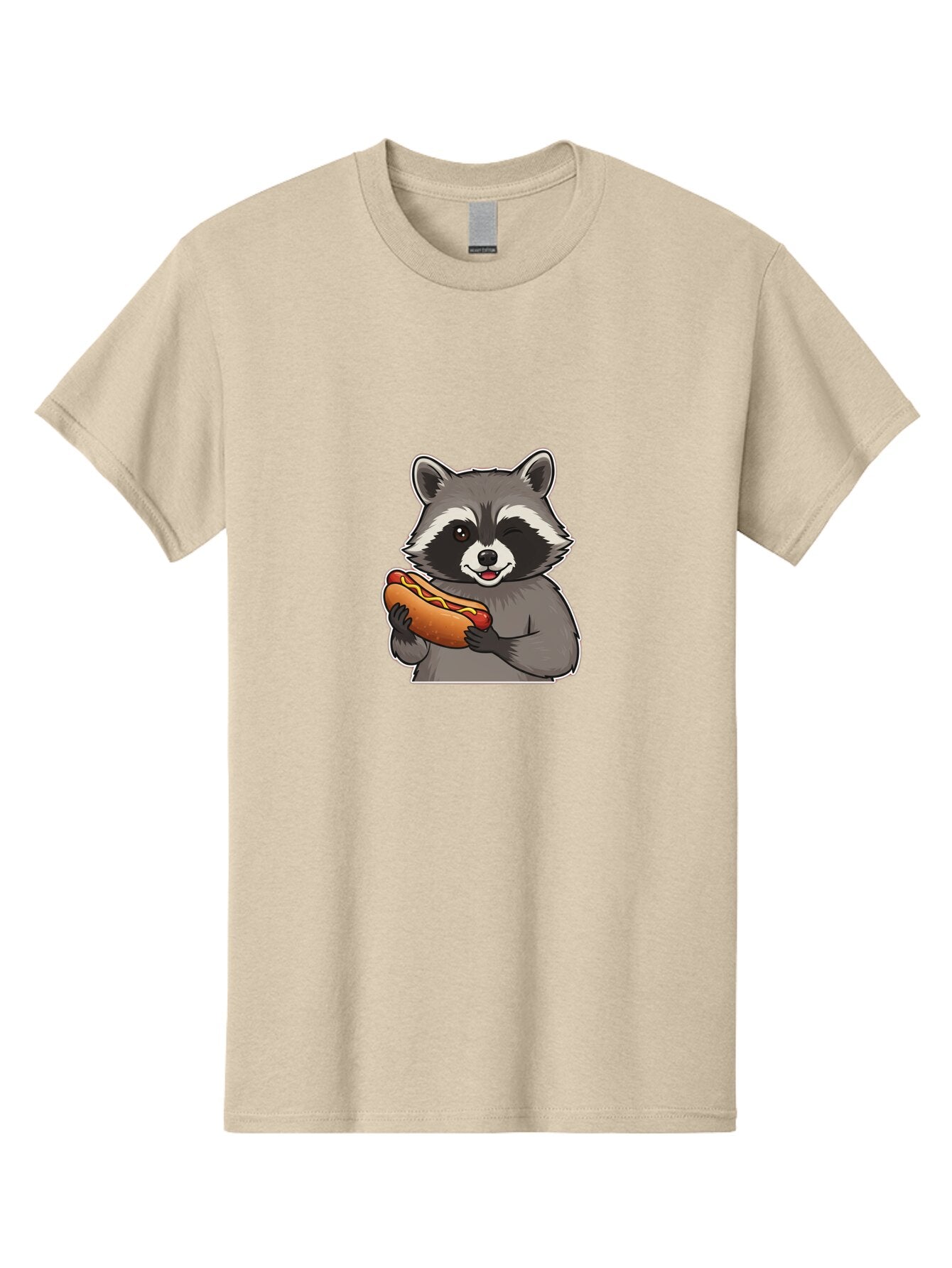 Raccoon-Hot-Dog Men'S Graphic Tee, 100% Cotton, Comfortable Casual Summer Wear, Machine Washable, Vintage Camera, Old Camera, Antique Camera, Black Camera, Classic Photography, Photography Equipment, Nostalgic Device, Film Camera, Camera Art Bar351 13
