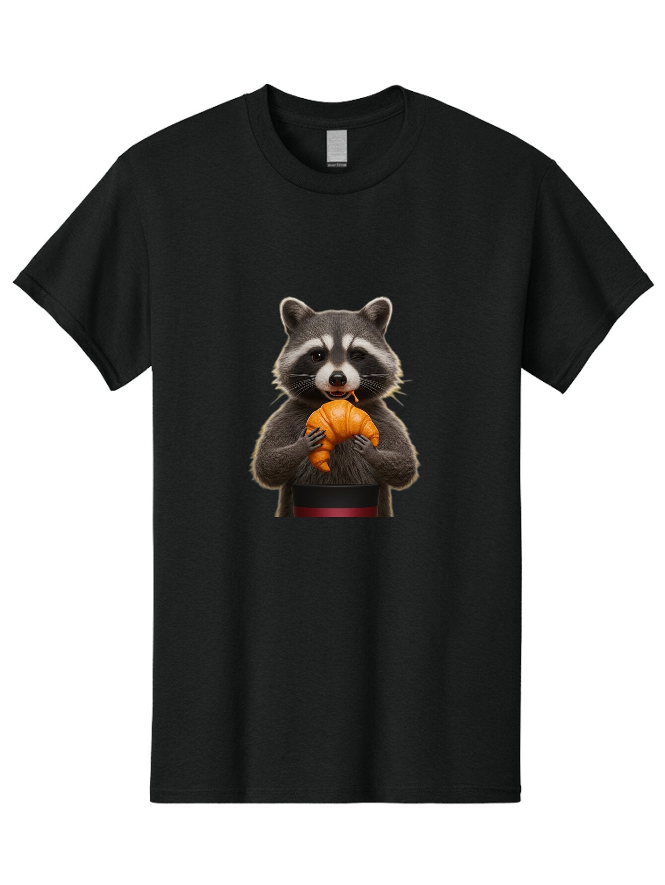 Raccoon-With-Pumpkin Men'S Graphic Tee, 100% Cotton, Comfortable Casual Summer Wear, Machine Washable, Vintage Camera, Old Camera, Antique Camera, Black Camera, Classic Photography, Photography Equipment, Nostalgic Device, Film Camera, Bar354 10