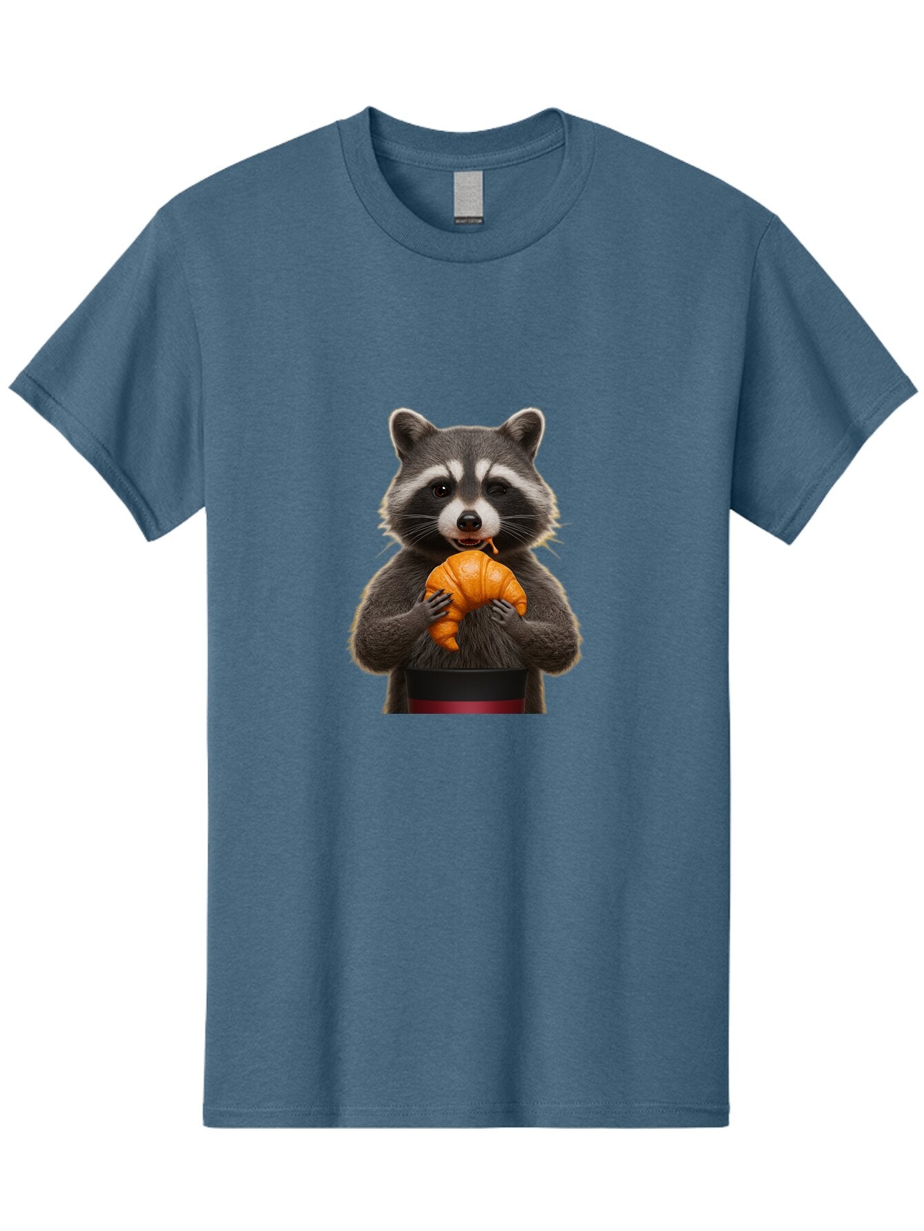 Raccoon-With-Pumpkin Men'S Graphic Tee, 100% Cotton, Comfortable Casual Summer Wear, Machine Washable, Vintage Camera, Old Camera, Antique Camera, Black Camera, Classic Photography, Photography Equipment, Nostalgic Device, Film Camera, Bar354 1
