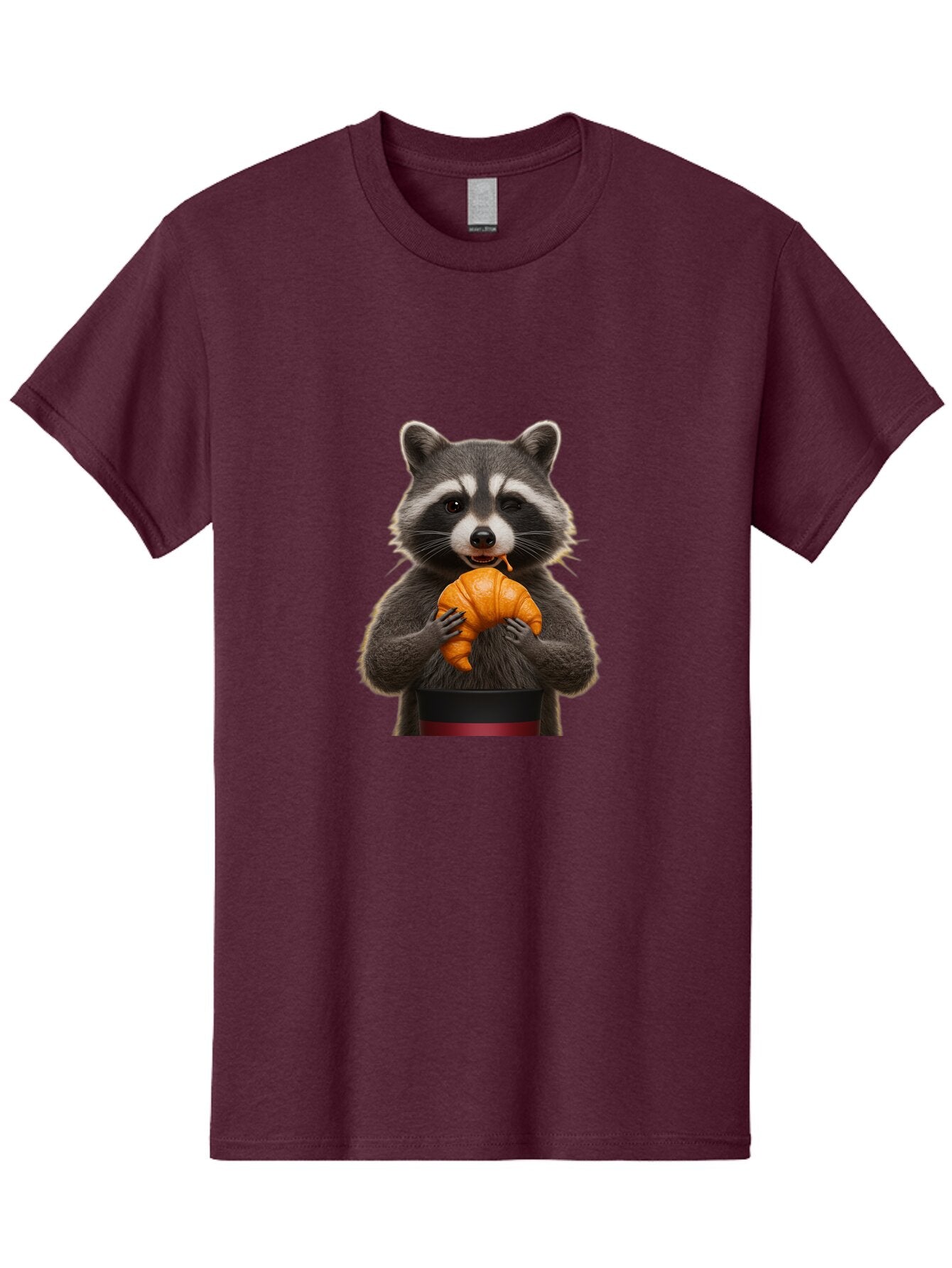 Raccoon-With-Pumpkin Men'S Graphic Tee, 100% Cotton, Comfortable Casual Summer Wear, Machine Washable, Vintage Camera, Old Camera, Antique Camera, Black Camera, Classic Photography, Photography Equipment, Nostalgic Device, Film Camera, Bar354 7