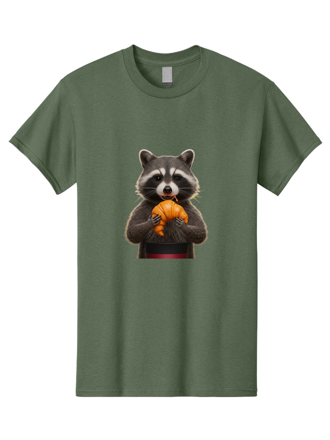 Raccoon-With-Pumpkin Men'S Graphic Tee, 100% Cotton, Comfortable Casual Summer Wear, Machine Washable, Vintage Camera, Old Camera, Antique Camera, Black Camera, Classic Photography, Photography Equipment, Nostalgic Device, Film Camera, Bar354 15