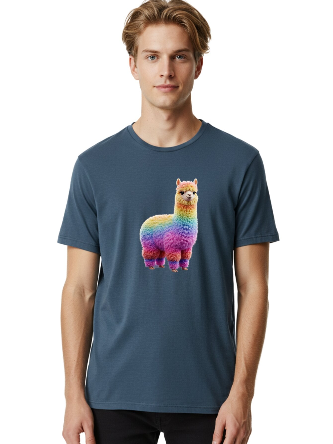 Rainbow-Alpaca Men'S Graphic Tee, 100% Cotton, Comfortable Casual Summer Wear, Machine Washable, Vintage Camera, Old Camera, Antique Camera, Black Camera, Classic Photography, Photography Equipment, Nostalgic Device, Film Camera, Camera Art Bar357 26