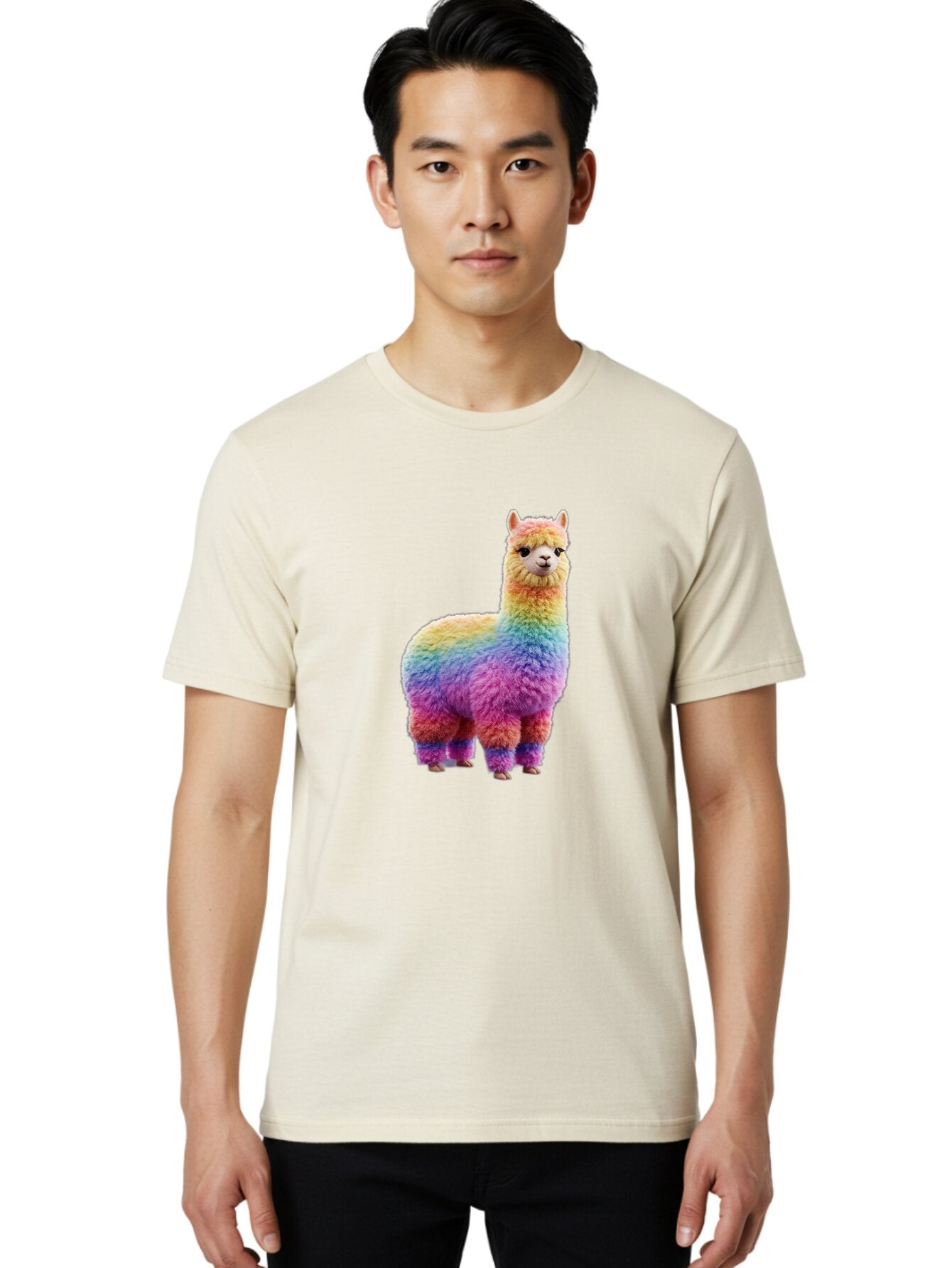 Rainbow-Alpaca Men'S Graphic Tee, 100% Cotton, Comfortable Casual Summer Wear, Machine Washable, Vintage Camera, Old Camera, Antique Camera, Black Camera, Classic Photography, Photography Equipment, Nostalgic Device, Film Camera, Camera Art Bar357 16