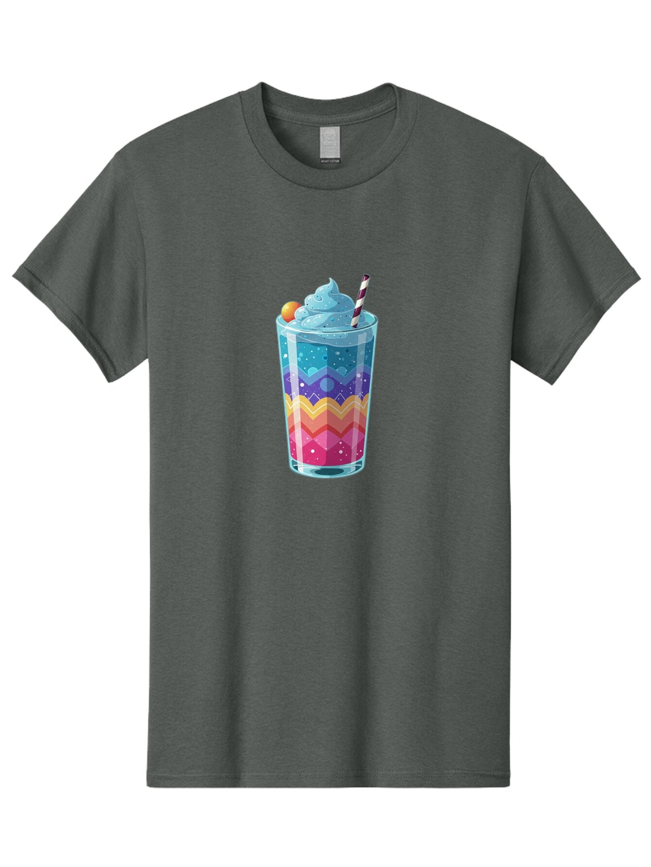 Rainbow-Milkshake Men'S Graphic Tee, 100% Cotton, Comfortable Casual Summer Wear, Machine Washable, Vintage Camera, Old Camera, Antique Camera, Black Camera, Classic Photography, Photography Equipment, Nostalgic Device, Film Camera, Camera Art Bar358 1