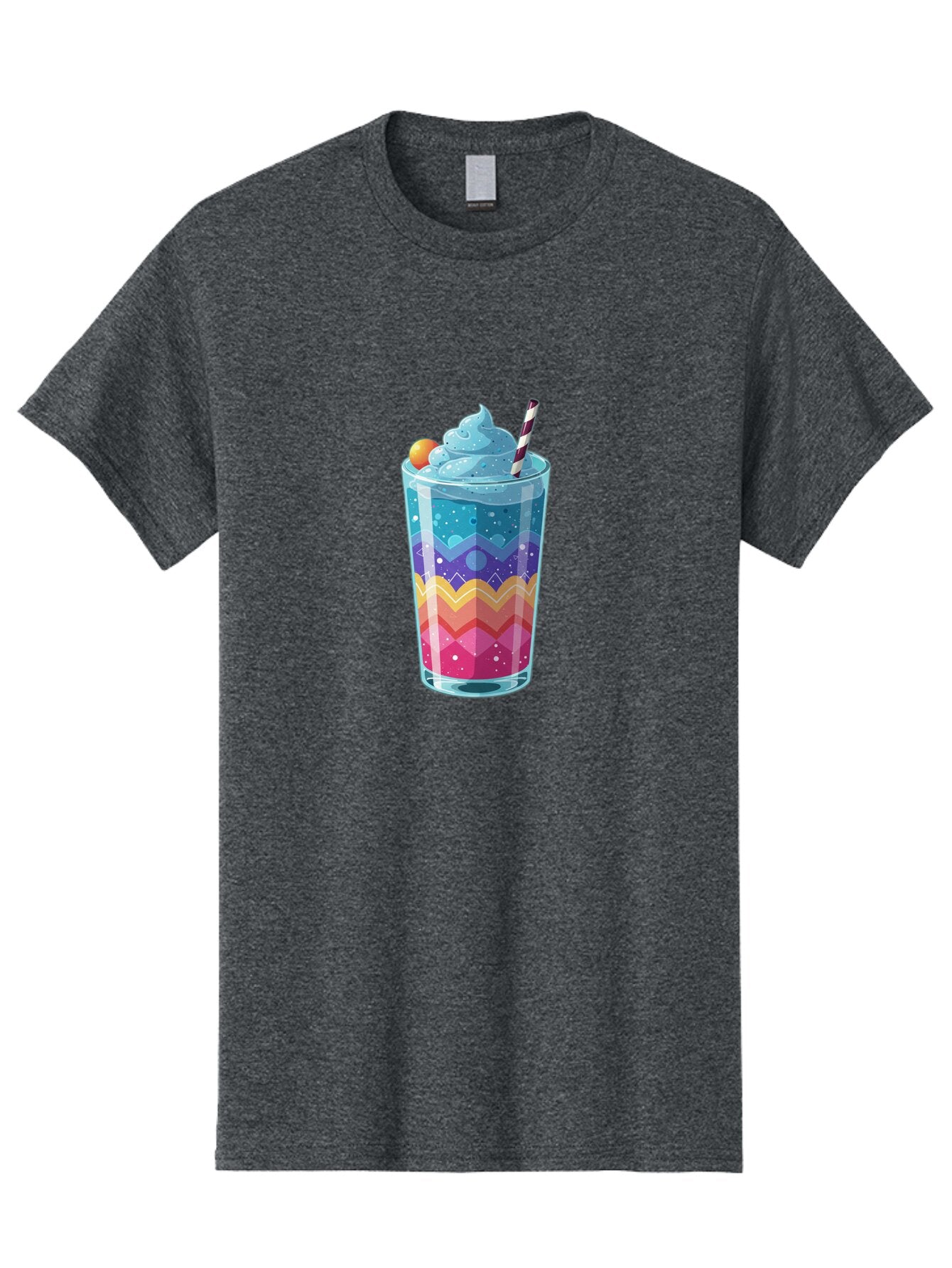 Rainbow-Milkshake Men'S Graphic Tee, 100% Cotton, Comfortable Casual Summer Wear, Machine Washable, Vintage Camera, Old Camera, Antique Camera, Black Camera, Classic Photography, Photography Equipment, Nostalgic Device, Film Camera, Camera Art Bar358 10