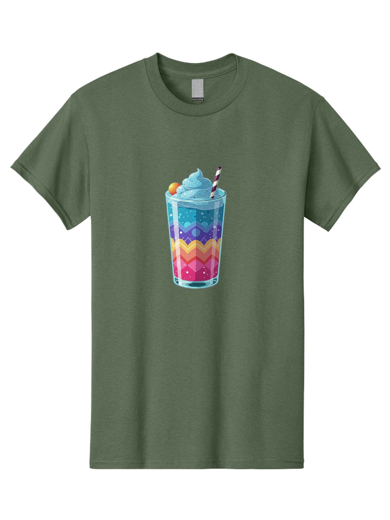 Rainbow-Milkshake Men'S Graphic Tee, 100% Cotton, Comfortable Casual Summer Wear, Machine Washable, Vintage Camera, Old Camera, Antique Camera, Black Camera, Classic Photography, Photography Equipment, Nostalgic Device, Film Camera, Camera Art Bar358 7