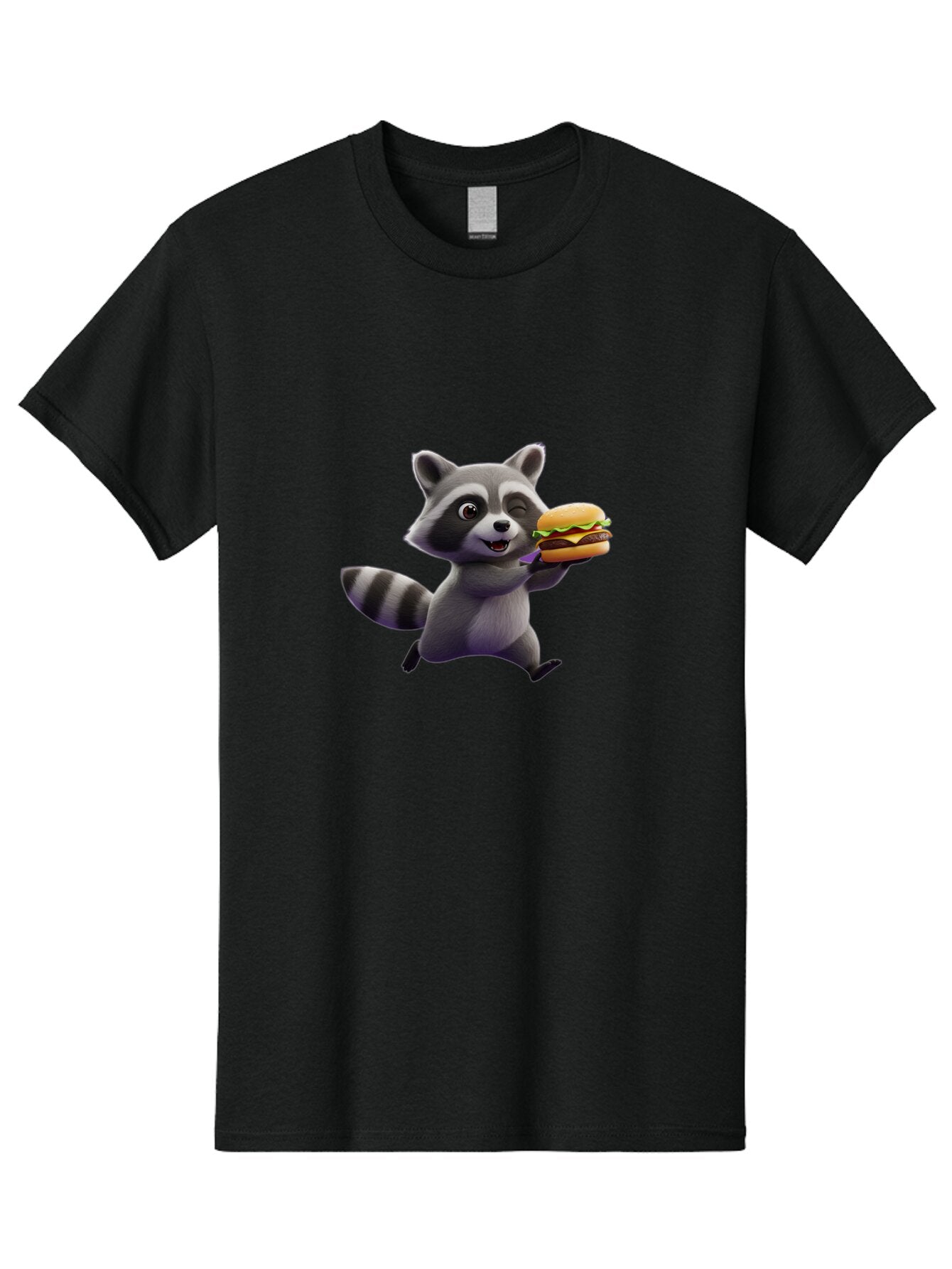 Rascal-Raccoon-1 Men'S Graphic Tee, 100% Cotton, Comfortable Casual Summer Wear, Machine Washable, Vintage Camera, Old Camera, Antique Camera, Black Camera, Classic Photography, Photography Equipment, Nostalgic Device, Film Camera, Camera Art Bar360 12
