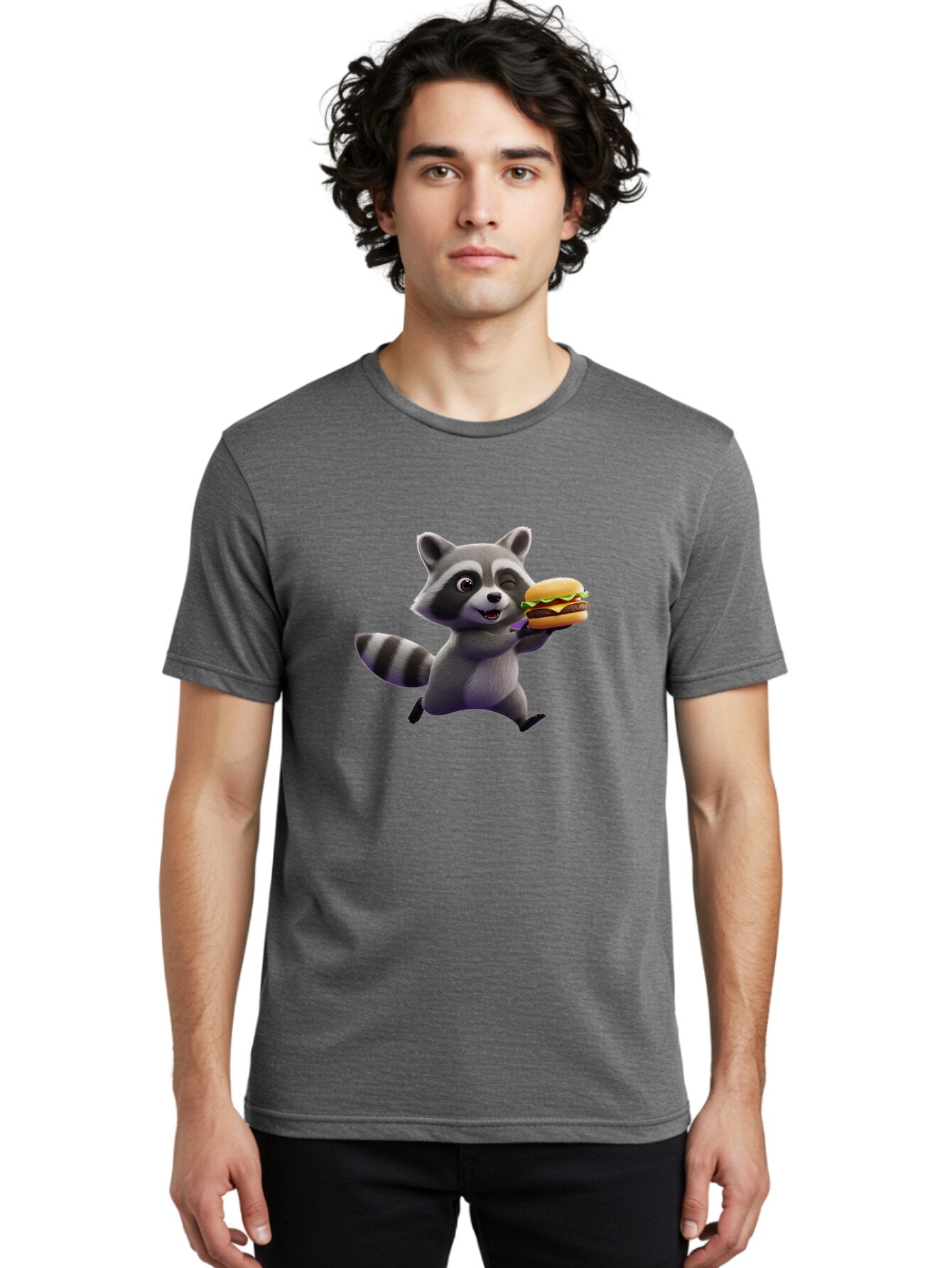 Rascal-Raccoon-1 Men'S Graphic Tee, 100% Cotton, Comfortable Casual Summer Wear, Machine Washable, Vintage Camera, Old Camera, Antique Camera, Black Camera, Classic Photography, Photography Equipment, Nostalgic Device, Film Camera, Camera Art Bar360 23