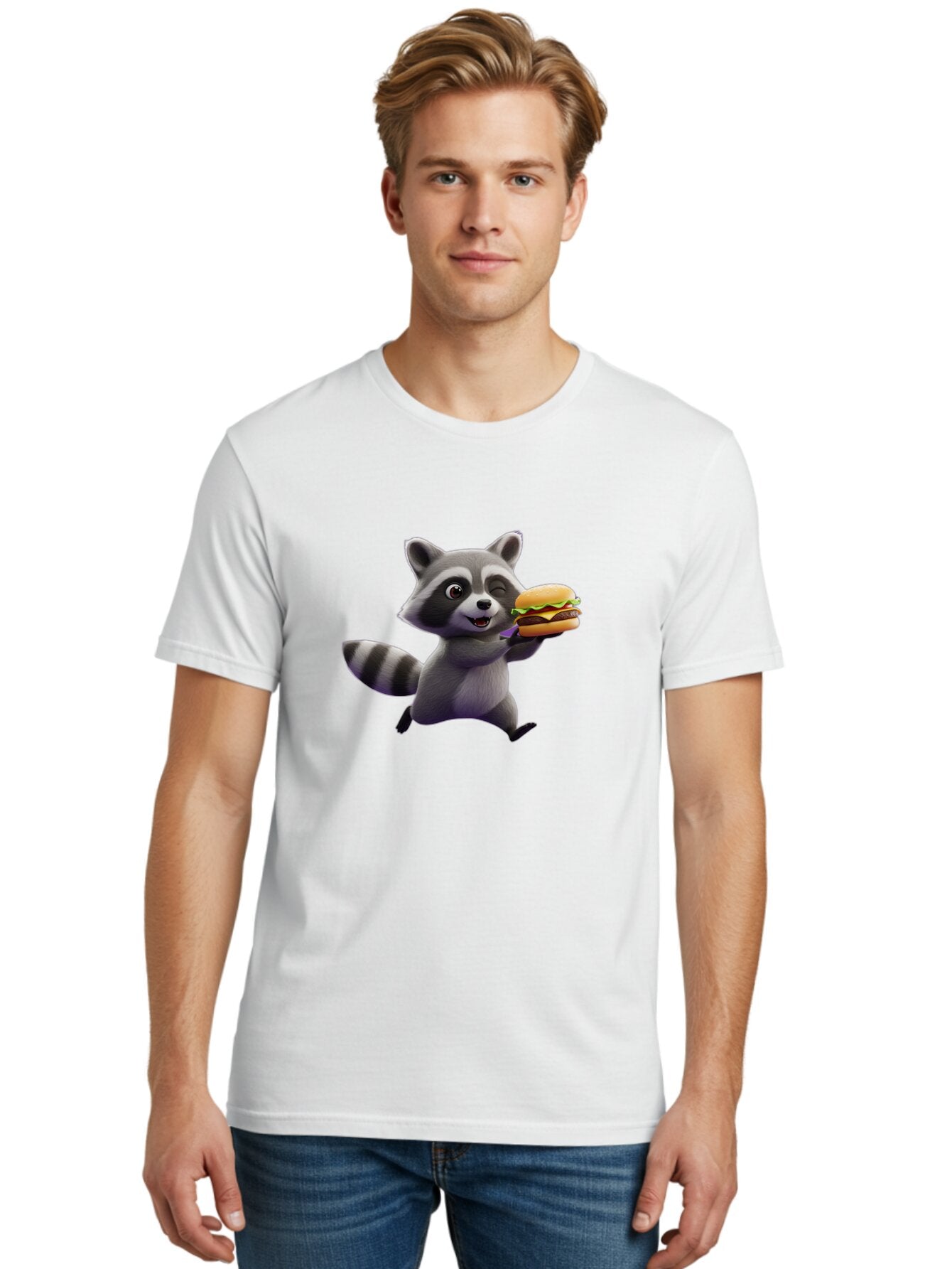 Rascal-Raccoon-1 Men'S Graphic Tee, 100% Cotton, Comfortable Casual Summer Wear, Machine Washable, Vintage Camera, Old Camera, Antique Camera, Black Camera, Classic Photography, Photography Equipment, Nostalgic Device, Film Camera, Camera Art Bar360 22