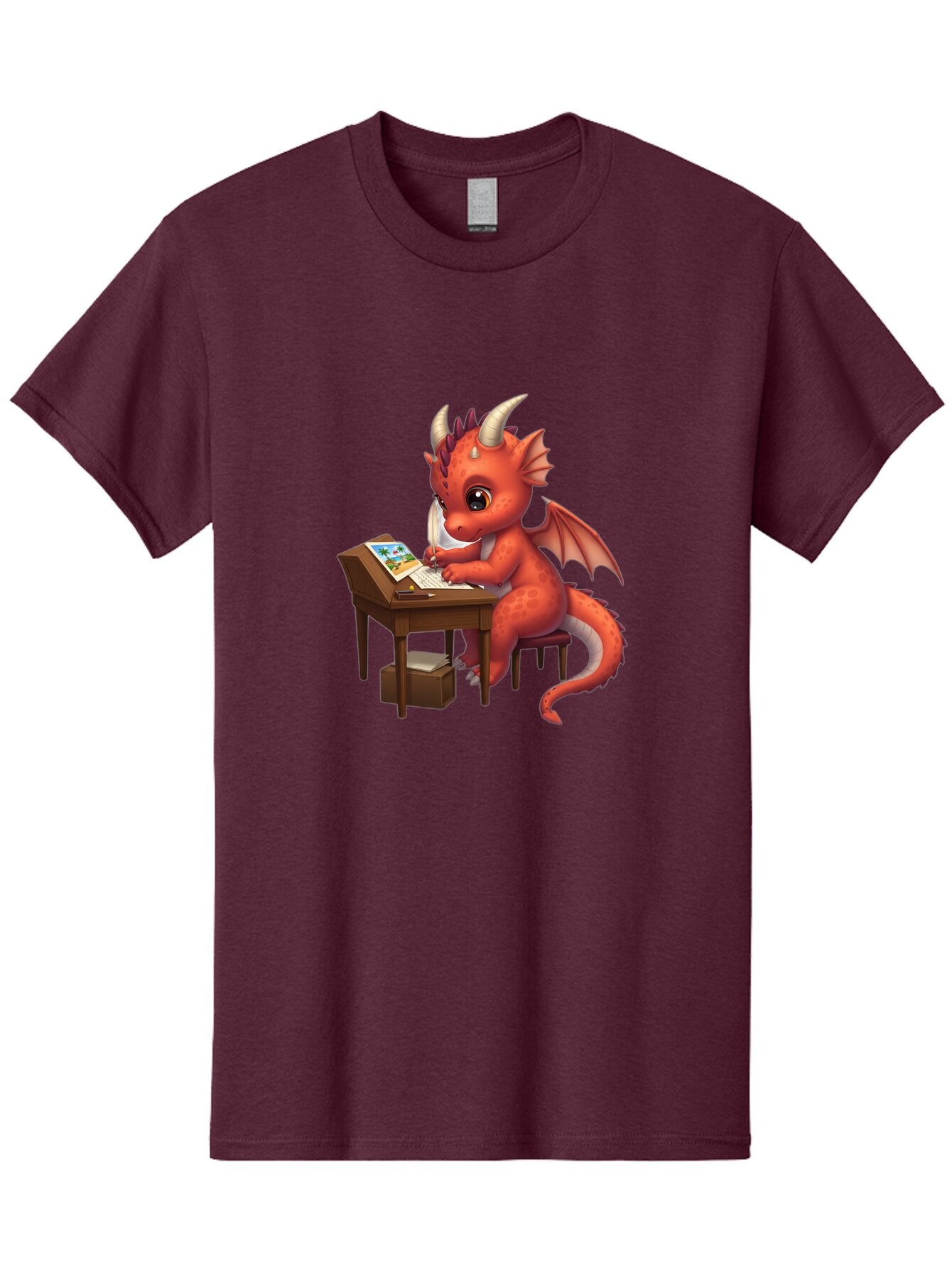 Red-Dragon-Writing Men'S Graphic Tee, 100% Cotton, Comfortable Casual Summer Wear, Machine Washable, Vintage Camera, Old Camera, Antique Camera, Black Camera, Classic Photography, Photography Equipment, Nostalgic Device, Film Camera, Bar366 2