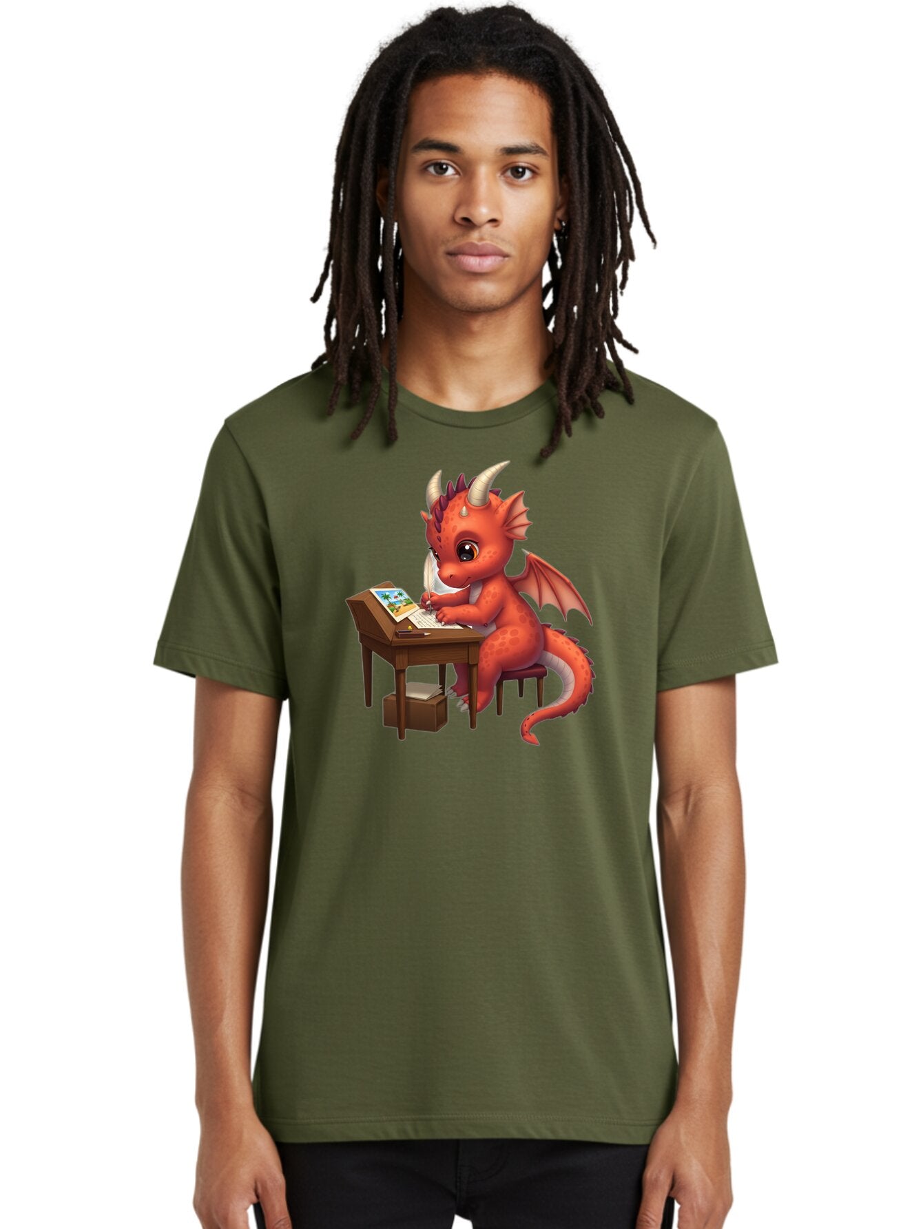 Red-Dragon-Writing Men'S Graphic Tee, 100% Cotton, Comfortable Casual Summer Wear, Machine Washable, Vintage Camera, Old Camera, Antique Camera, Black Camera, Classic Photography, Photography Equipment, Nostalgic Device, Film Camera, Bar366 17