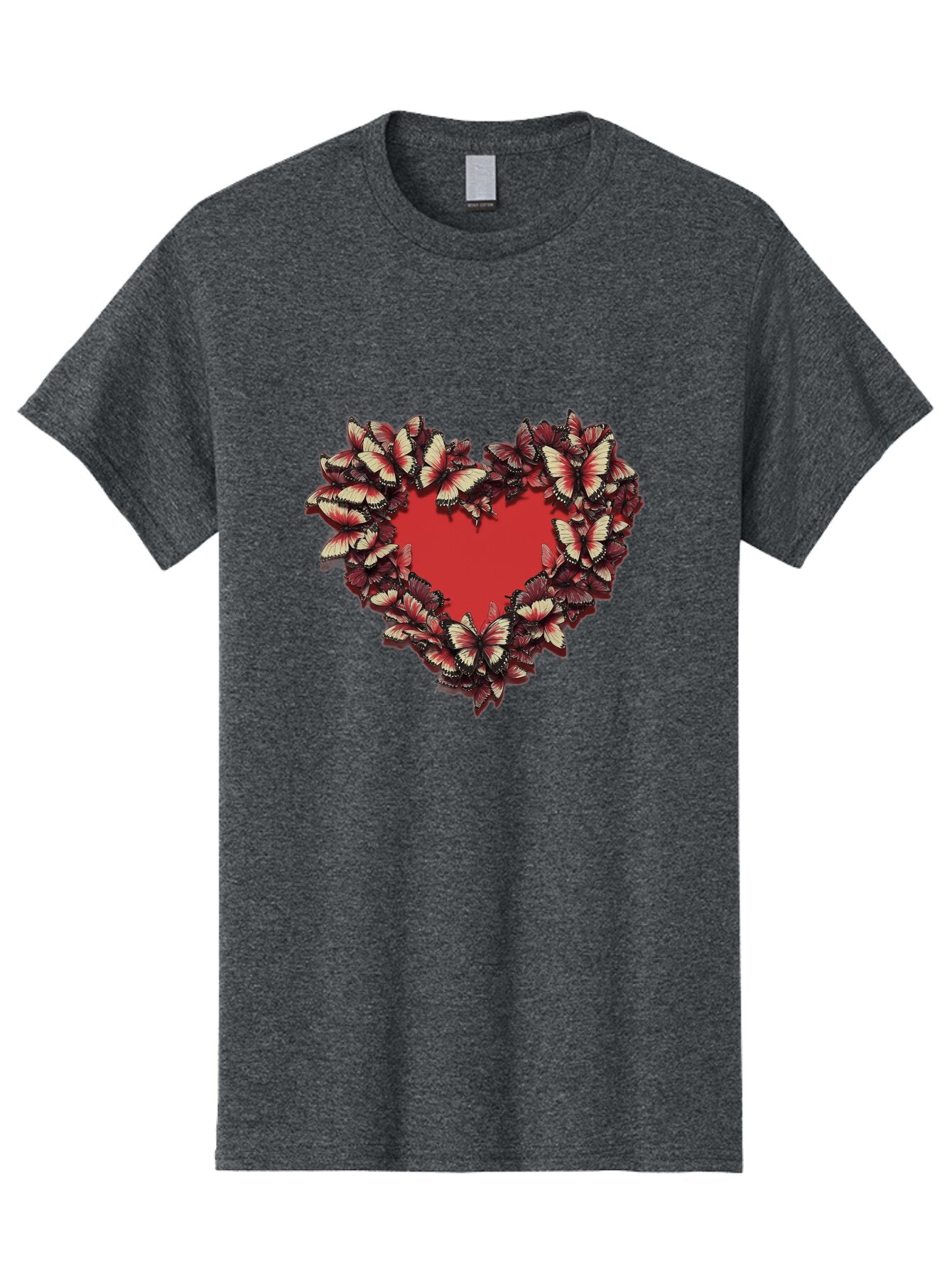 Red-Heart-Butterflies Men'S Graphic Tee, 100% Cotton, Comfortable Casual Summer Wear, Machine Washable, Vintage Camera, Old Camera, Antique Camera, Black Camera, Classic Photography, Photography Equipment, Nostalgic Device, Film Camera, Bar367 14