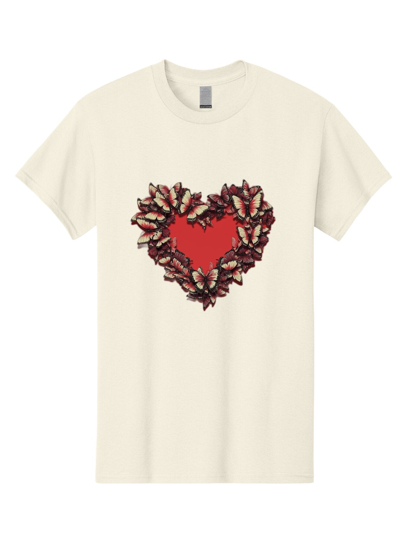 Red-Heart-Butterflies Men'S Graphic Tee, 100% Cotton, Comfortable Casual Summer Wear, Machine Washable, Vintage Camera, Old Camera, Antique Camera, Black Camera, Classic Photography, Photography Equipment, Nostalgic Device, Film Camera, Bar367 4