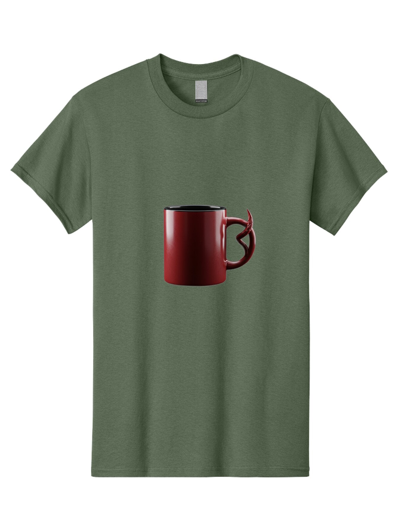 Red-Mug-With-Claw-Handle Men'S Graphic Tee, 100% Cotton, Comfortable Casual Summer Wear, Machine Washable, Vintage Camera, Old Camera, Antique Camera, Black Camera, Classic Photography, Photography Equipment, Nostalgic Device, Film Camera, Bar368 13