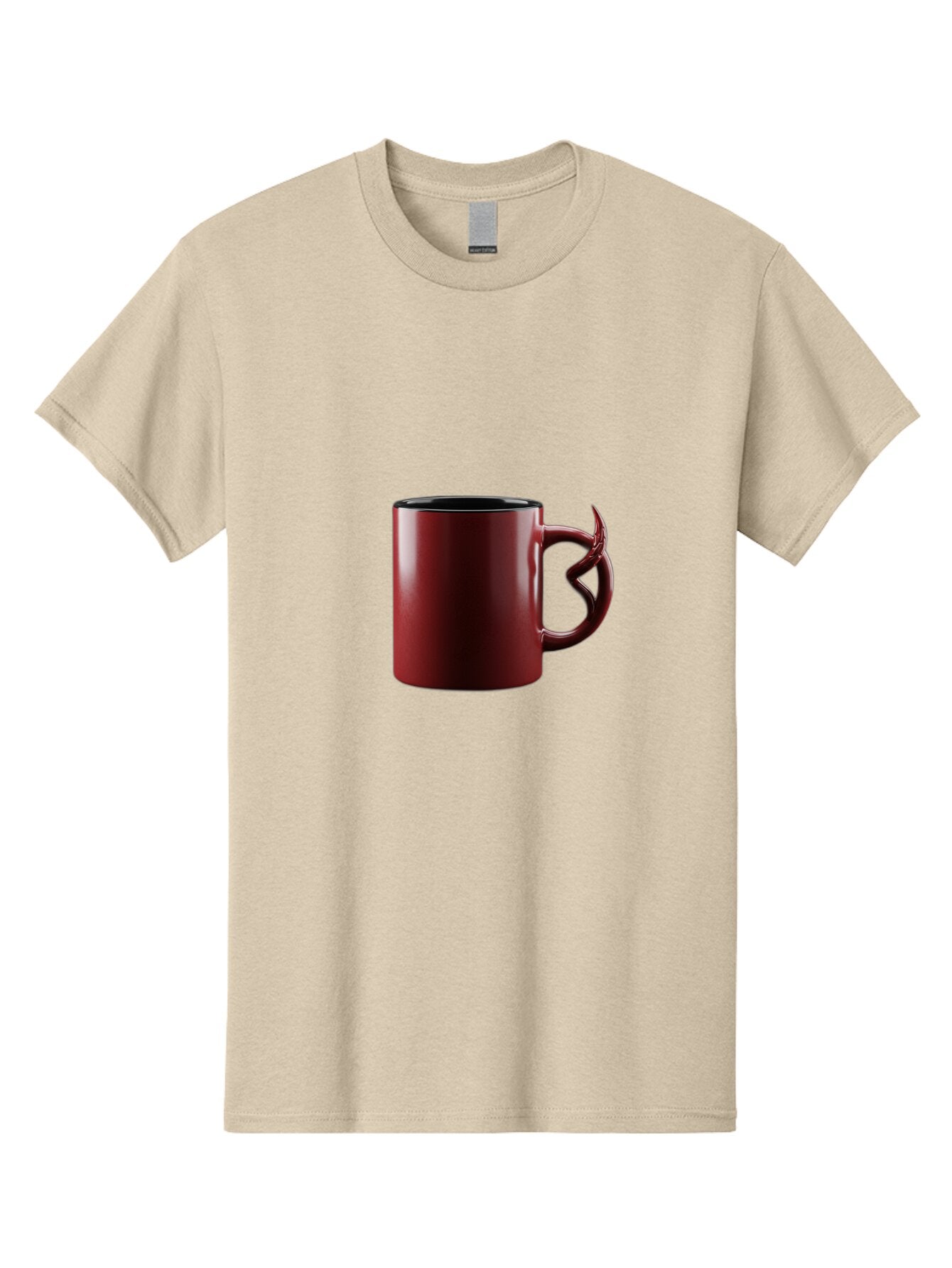 Red-Mug-With-Claw-Handle Men'S Graphic Tee, 100% Cotton, Comfortable Casual Summer Wear, Machine Washable, Vintage Camera, Old Camera, Antique Camera, Black Camera, Classic Photography, Photography Equipment, Nostalgic Device, Film Camera, Bar368 3