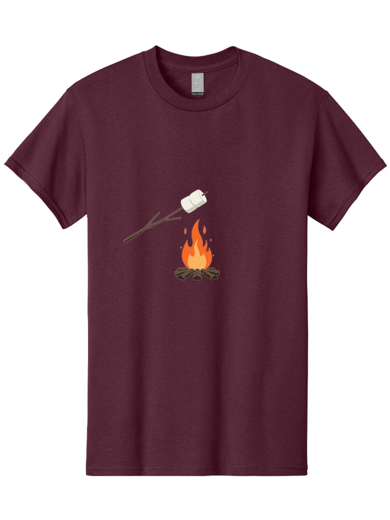 Roasting-Marshmallow Men'S Graphic Tee, 100% Cotton, Comfortable Casual Summer Wear, Machine Washable, Vintage Camera, Old Camera, Antique Camera, Black Camera, Classic Photography, Photography Equipment, Nostalgic Device, Film Camera, Bar372 7