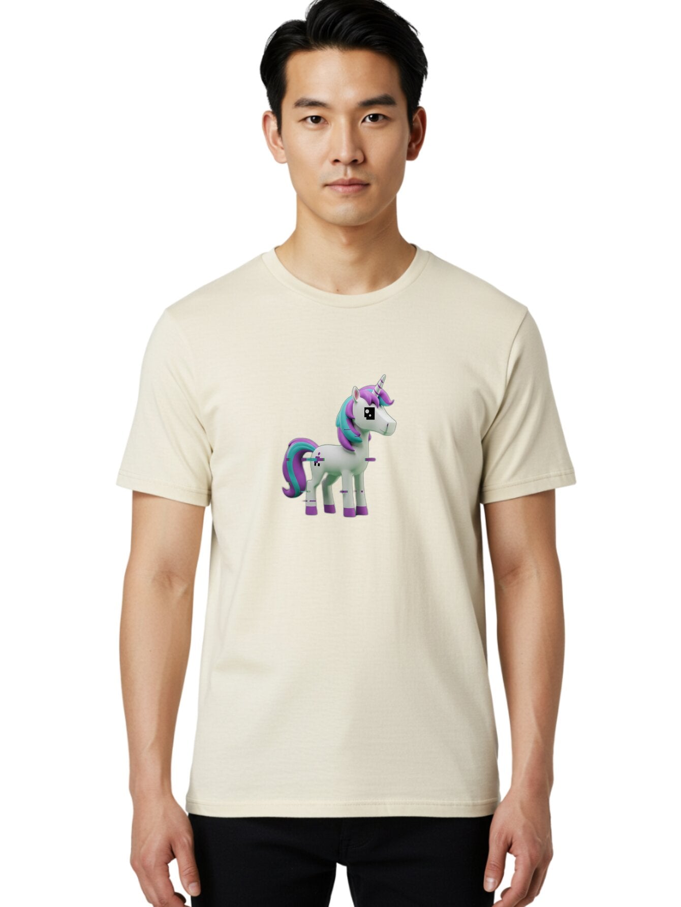 Robo-Unicorn Men'S Graphic Tee, 100% Cotton, Comfortable Casual Summer Wear, Machine Washable, Vintage Camera, Old Camera, Antique Camera, Black Camera, Classic Photography, Photography Equipment, Nostalgic Device, Film Camera, Camera Art Bar373 25