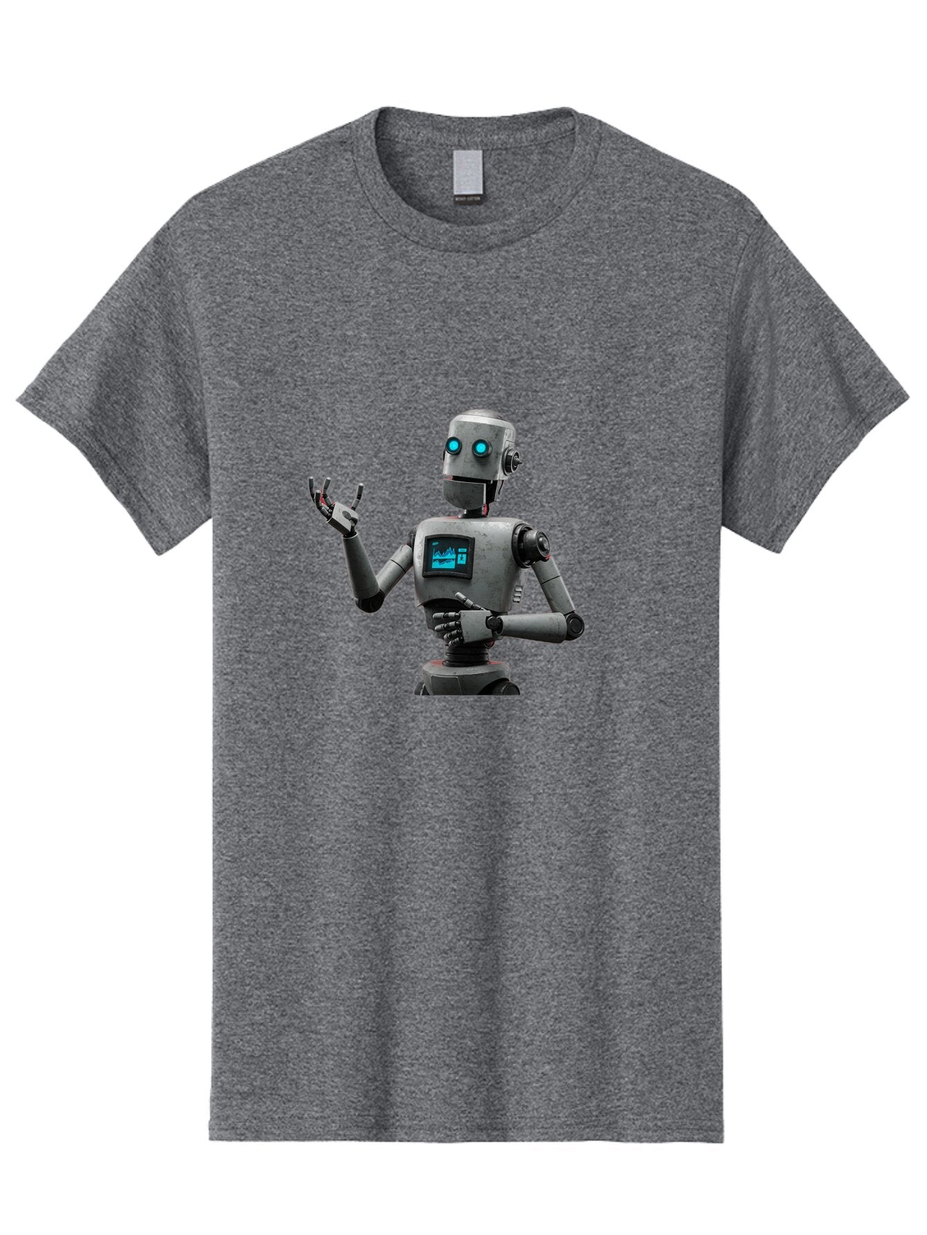 Robot-1 Men'S Graphic Tee, 100% Cotton, Comfortable Casual Summer Wear, Machine Washable, Vintage Camera, Old Camera, Antique Camera, Black Camera, Classic Photography, Photography Equipment, Nostalgic Device, Film Camera, Camera Art Bar374 4