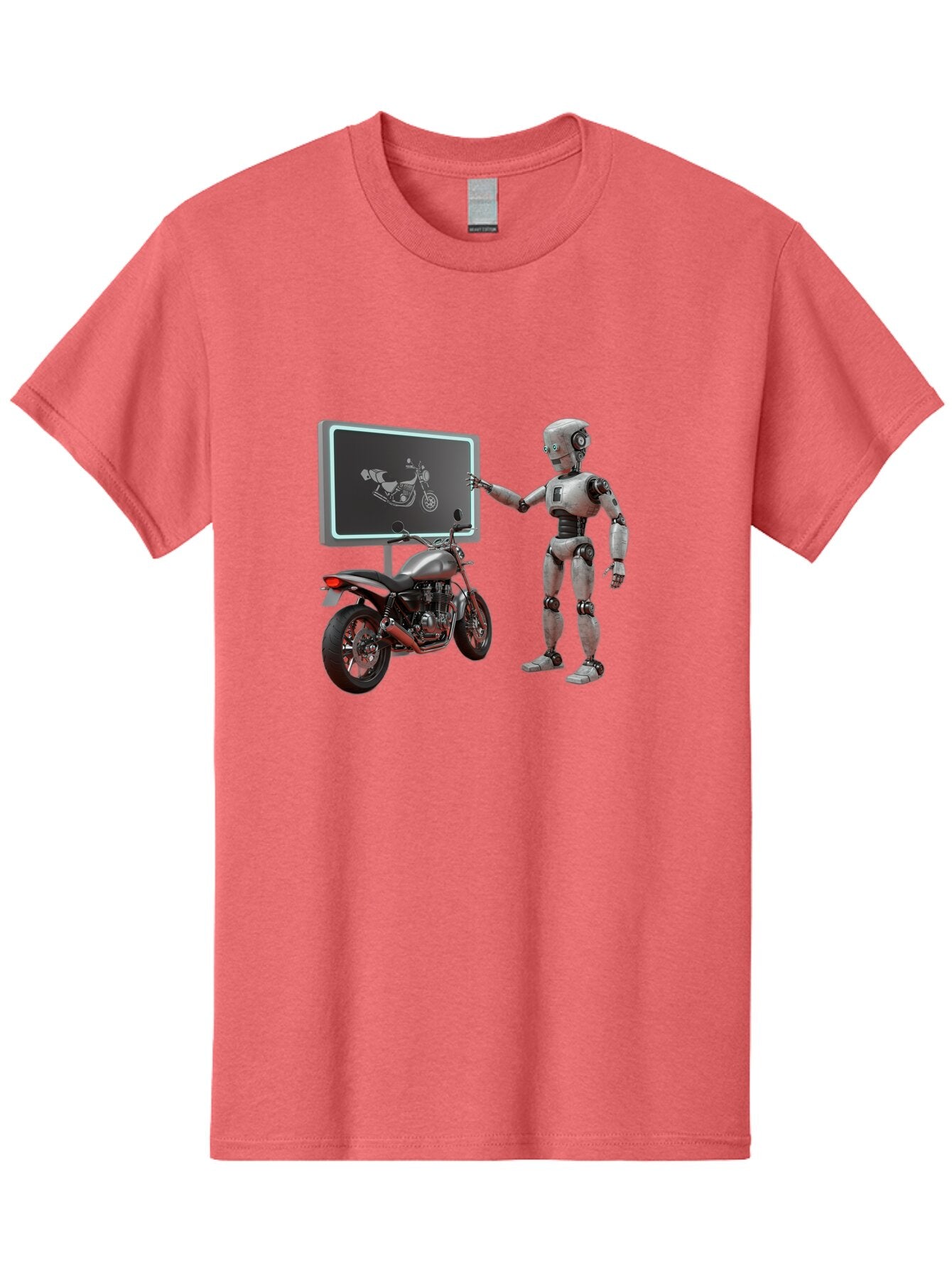 Robot-And-Motorcycle Men'S Graphic Tee, 100% Cotton, Comfortable Casual Summer Wear, Machine Washable, Vintage Camera, Old Camera, Antique Camera, Black Camera, Classic Photography, Photography Equipment, Nostalgic Device, Film Camera, Bar375 9