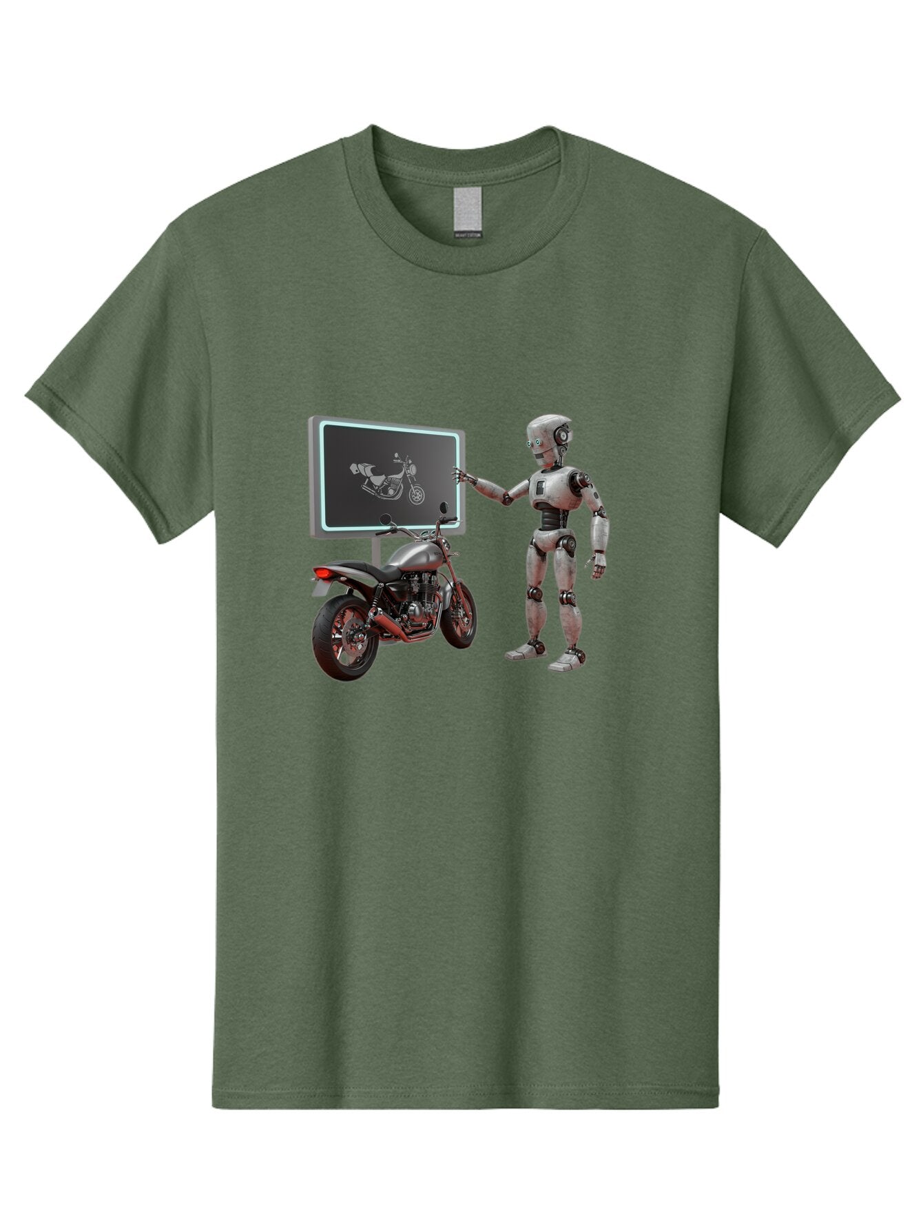 Robot-And-Motorcycle Men'S Graphic Tee, 100% Cotton, Comfortable Casual Summer Wear, Machine Washable, Vintage Camera, Old Camera, Antique Camera, Black Camera, Classic Photography, Photography Equipment, Nostalgic Device, Film Camera, Bar375 11