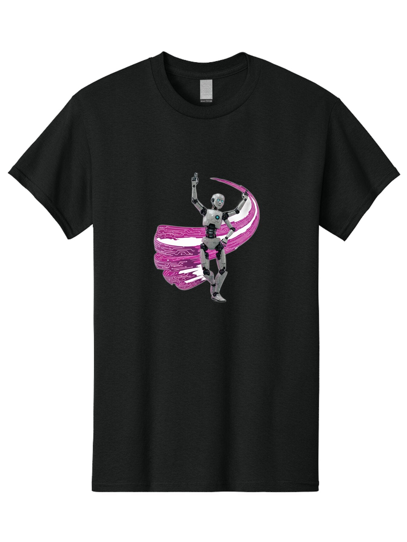 Robot-Dancing Men'S Graphic Tee, 100% Cotton, Comfortable Casual Summer Wear, Machine Washable, Vintage Camera, Old Camera, Antique Camera, Black Camera, Classic Photography, Photography Equipment, Nostalgic Device, Film Camera, Camera Art Bar376 6