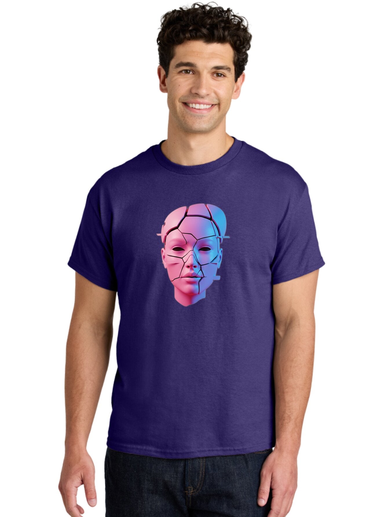 Robot-Head Men'S Graphic Tee, 100% Cotton, Comfortable Casual Summer Wear, Machine Washable, Vintage Camera, Old Camera, Antique Camera, Black Camera, Classic Photography, Photography Equipment, Nostalgic Device, Film Camera, Camera Art Bar379 25