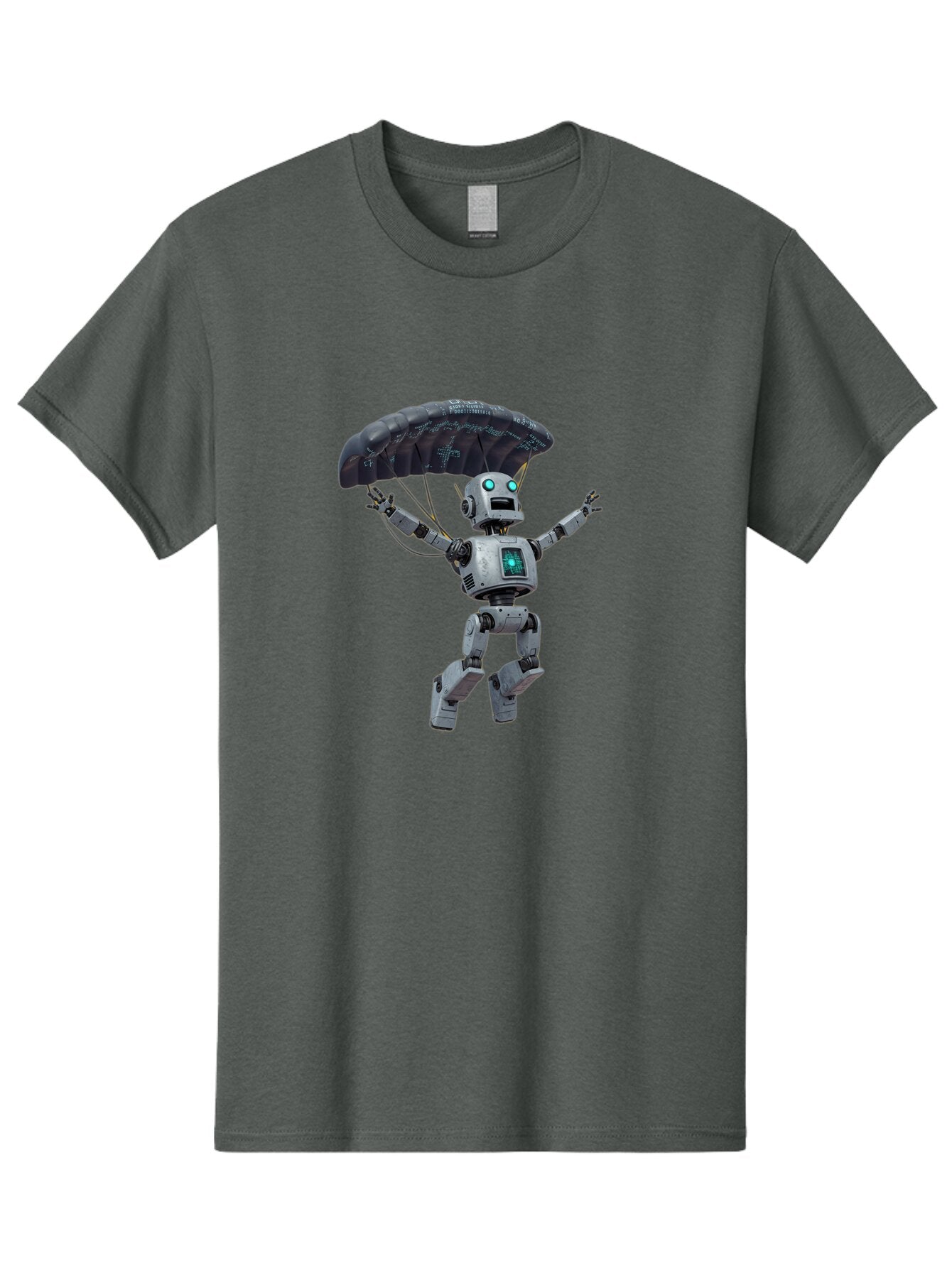 Robot-With-Parachute Men'S Graphic Tee, 100% Cotton, Comfortable Casual Summer Wear, Machine Washable, Vintage Camera, Old Camera, Antique Camera, Black Camera, Classic Photography, Photography Equipment, Nostalgic Device, Film Camera, Bar381 14