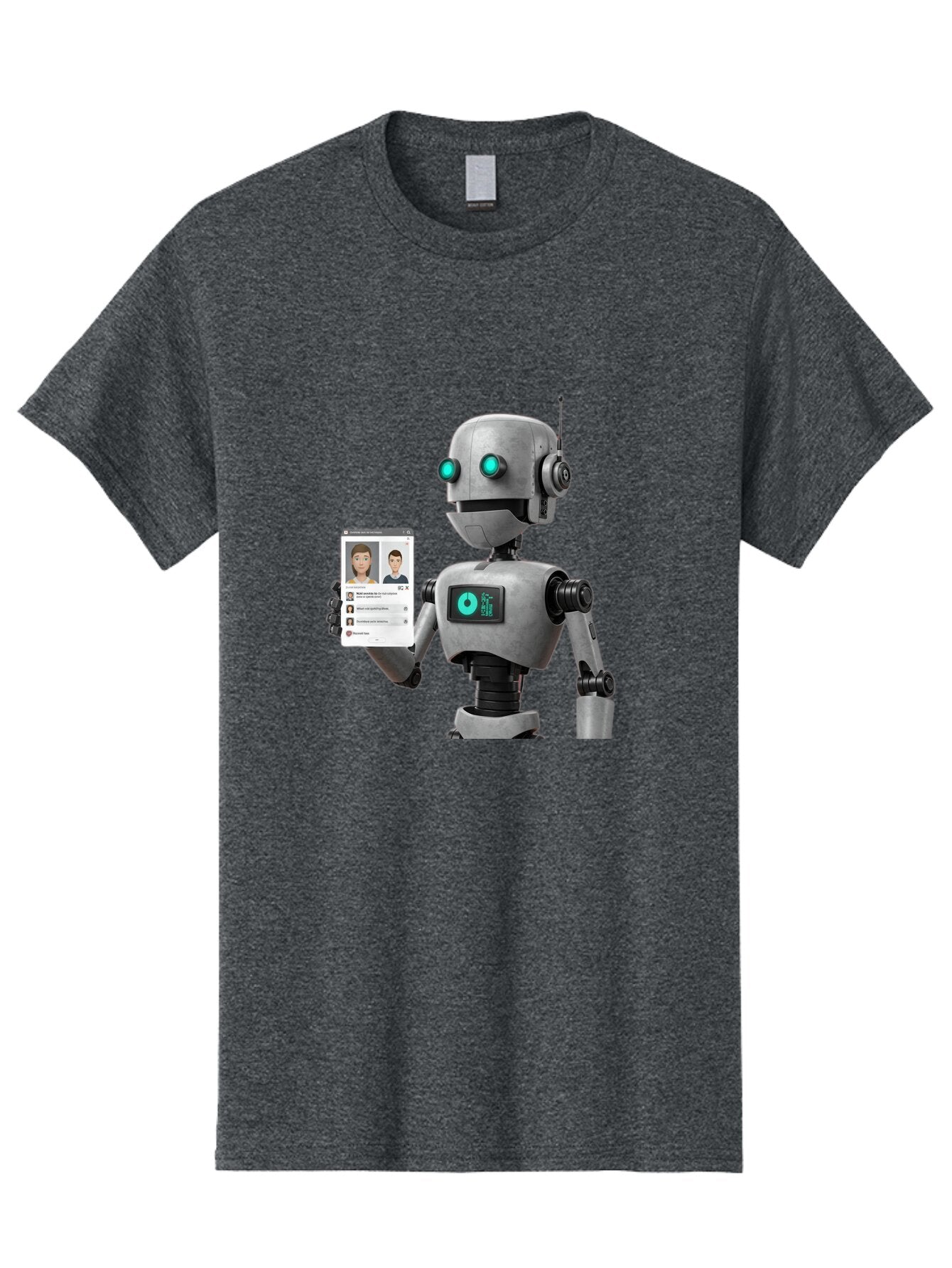 Robot-With-Social-Media-Profile Men'S Graphic Tee, 100% Cotton, Comfortable Casual Summer Wear, Machine Washable, Vintage Camera, Old Camera, Antique Camera, Black Camera, Classic Photography, Photography Equipment, Nostalgic Device, Bar382 8