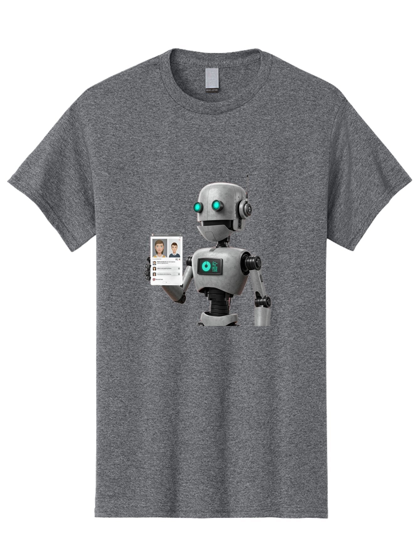 Robot-With-Social-Media-Profile Men'S Graphic Tee, 100% Cotton, Comfortable Casual Summer Wear, Machine Washable, Vintage Camera, Old Camera, Antique Camera, Black Camera, Classic Photography, Photography Equipment, Nostalgic Device, Bar382 13