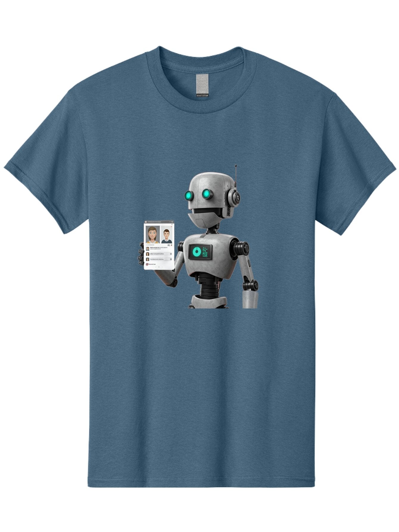 Robot-With-Social-Media-Profile Men'S Graphic Tee, 100% Cotton, Comfortable Casual Summer Wear, Machine Washable, Vintage Camera, Old Camera, Antique Camera, Black Camera, Classic Photography, Photography Equipment, Nostalgic Device, Bar382 7