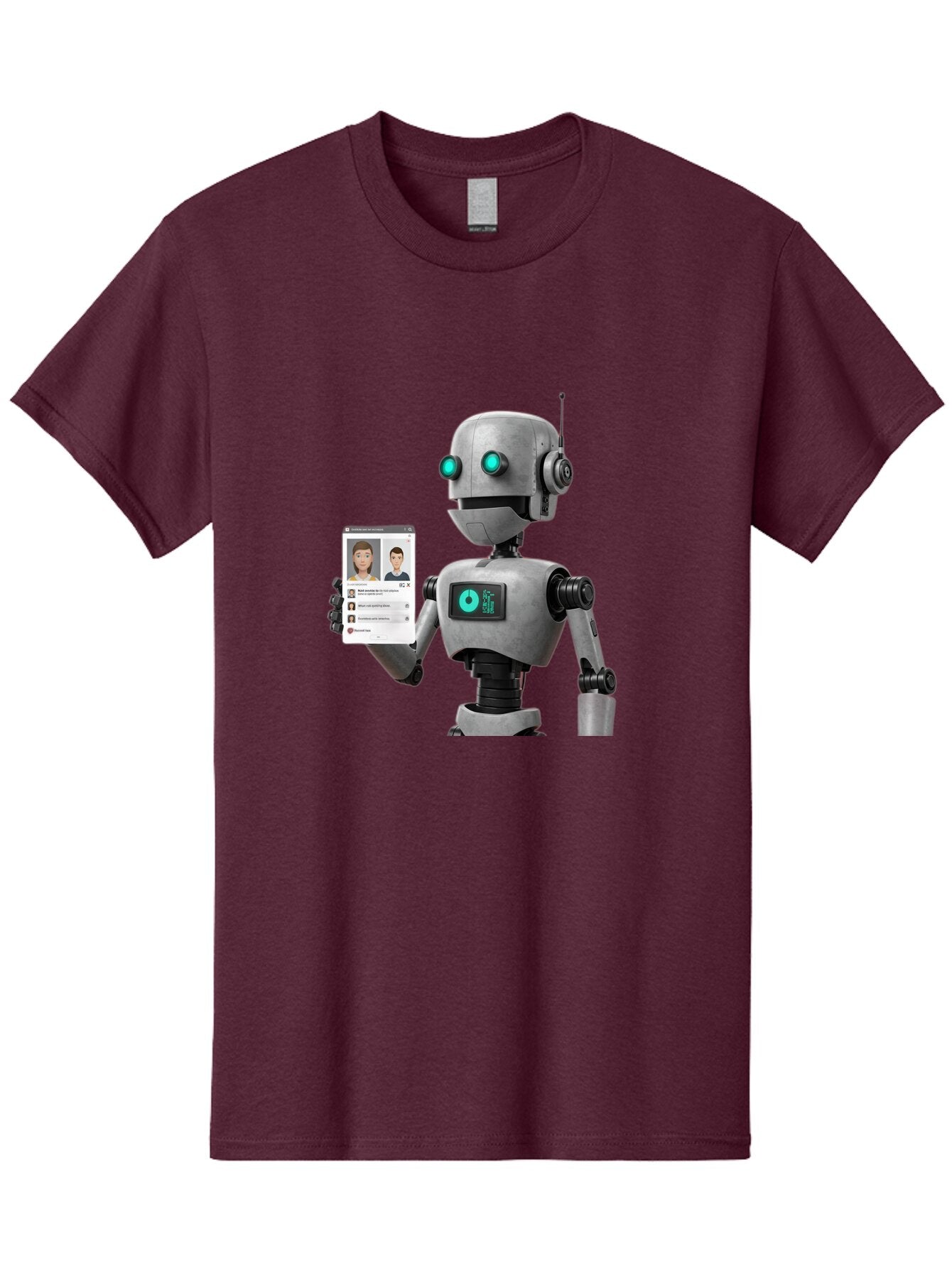 Robot-With-Social-Media-Profile Men'S Graphic Tee, 100% Cotton, Comfortable Casual Summer Wear, Machine Washable, Vintage Camera, Old Camera, Antique Camera, Black Camera, Classic Photography, Photography Equipment, Nostalgic Device, Bar382 15