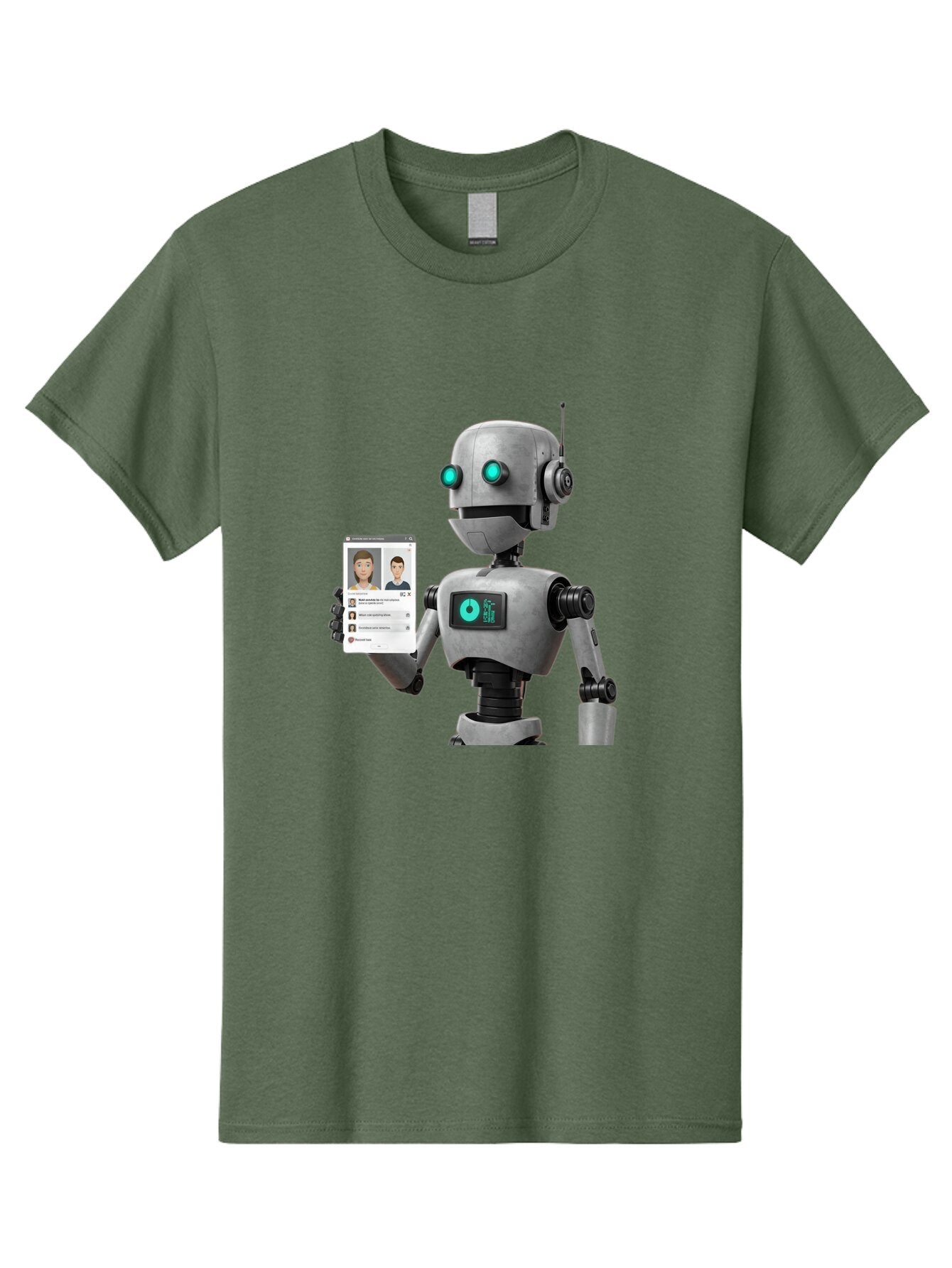Robot-With-Social-Media-Profile Men'S Graphic Tee, 100% Cotton, Comfortable Casual Summer Wear, Machine Washable, Vintage Camera, Old Camera, Antique Camera, Black Camera, Classic Photography, Photography Equipment, Nostalgic Device, Bar382 4