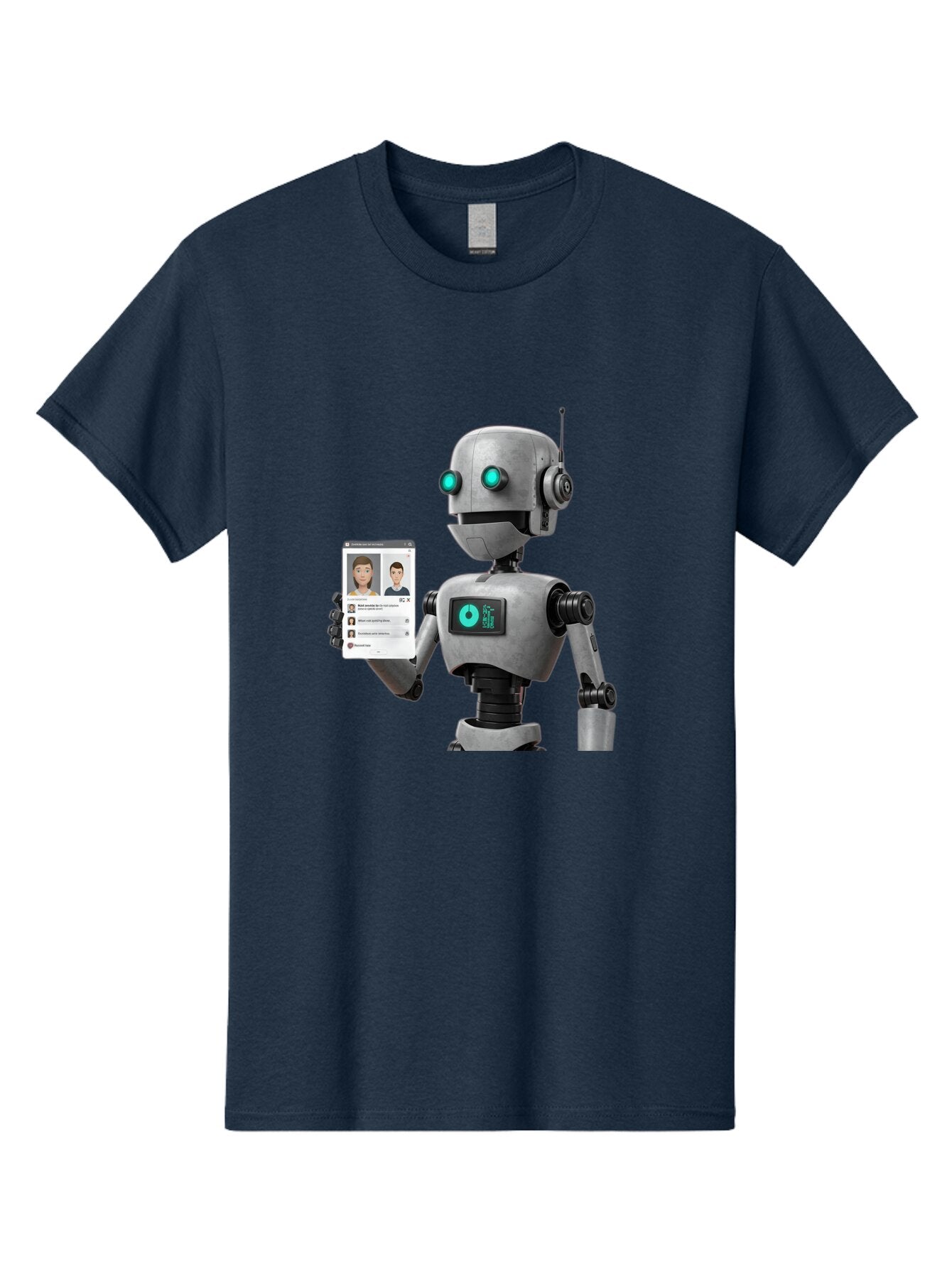 Robot-With-Social-Media-Profile Men'S Graphic Tee, 100% Cotton, Comfortable Casual Summer Wear, Machine Washable, Vintage Camera, Old Camera, Antique Camera, Black Camera, Classic Photography, Photography Equipment, Nostalgic Device, Bar382 10