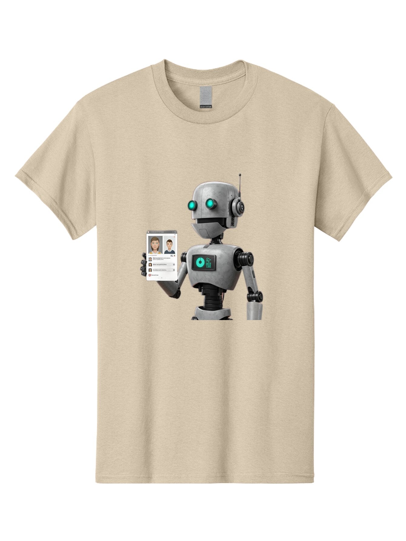 Robot-With-Social-Media-Profile Men'S Graphic Tee, 100% Cotton, Comfortable Casual Summer Wear, Machine Washable, Vintage Camera, Old Camera, Antique Camera, Black Camera, Classic Photography, Photography Equipment, Nostalgic Device, Bar382 14