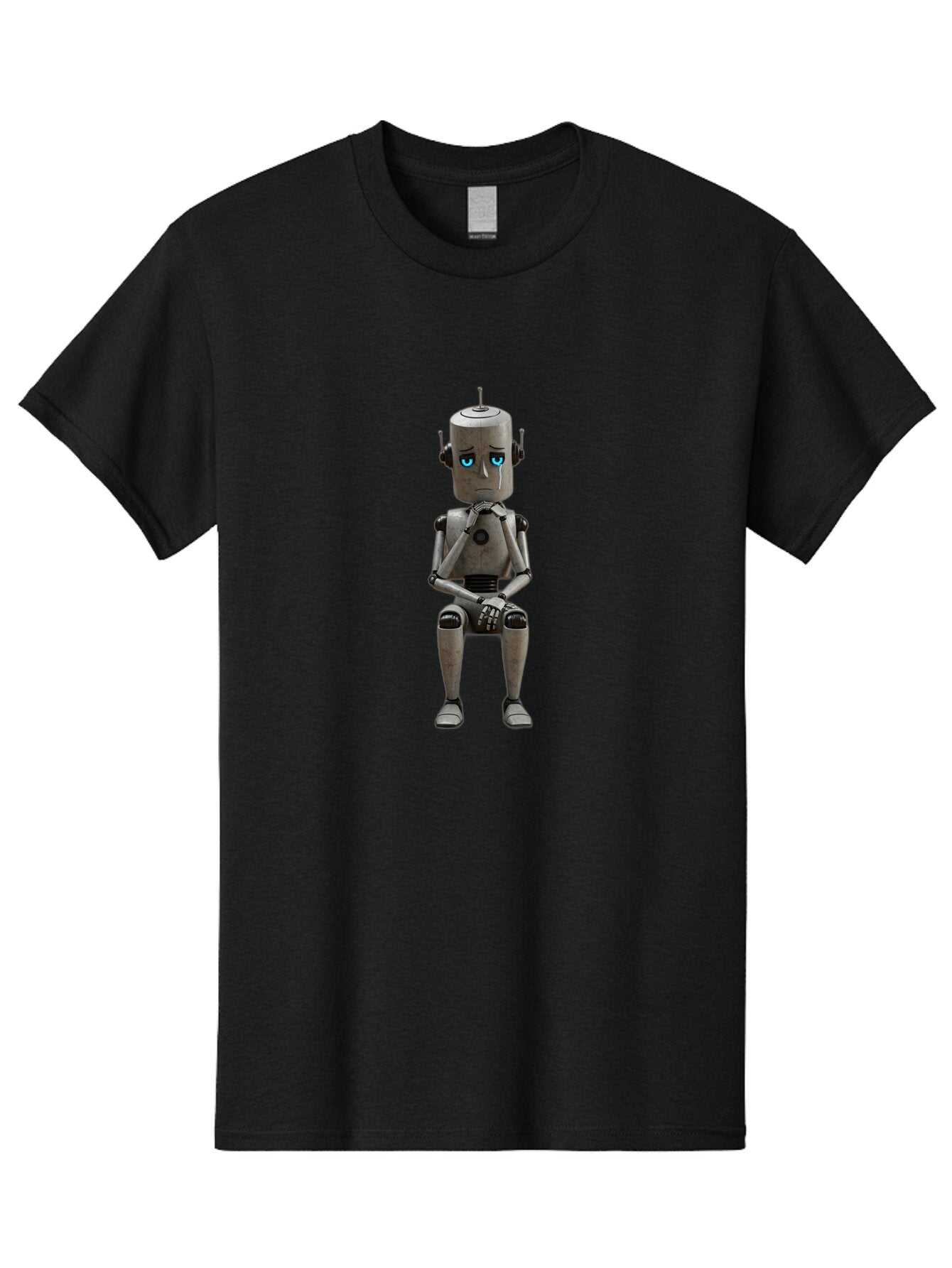 Robot Men'S Graphic Tee, 100% Cotton, Comfortable Casual Summer Wear, Machine Washable, Vintage Camera, Old Camera, Antique Camera, Black Camera, Classic Photography, Photography Equipment, Nostalgic Device, Film Camera, Camera Art Bar383 13