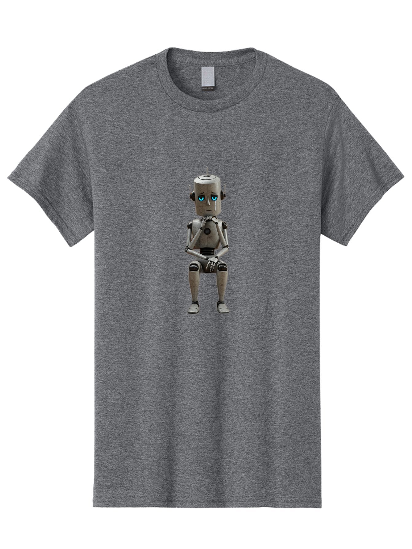 Robot Men'S Graphic Tee, 100% Cotton, Comfortable Casual Summer Wear, Machine Washable, Vintage Camera, Old Camera, Antique Camera, Black Camera, Classic Photography, Photography Equipment, Nostalgic Device, Film Camera, Camera Art Bar383 3