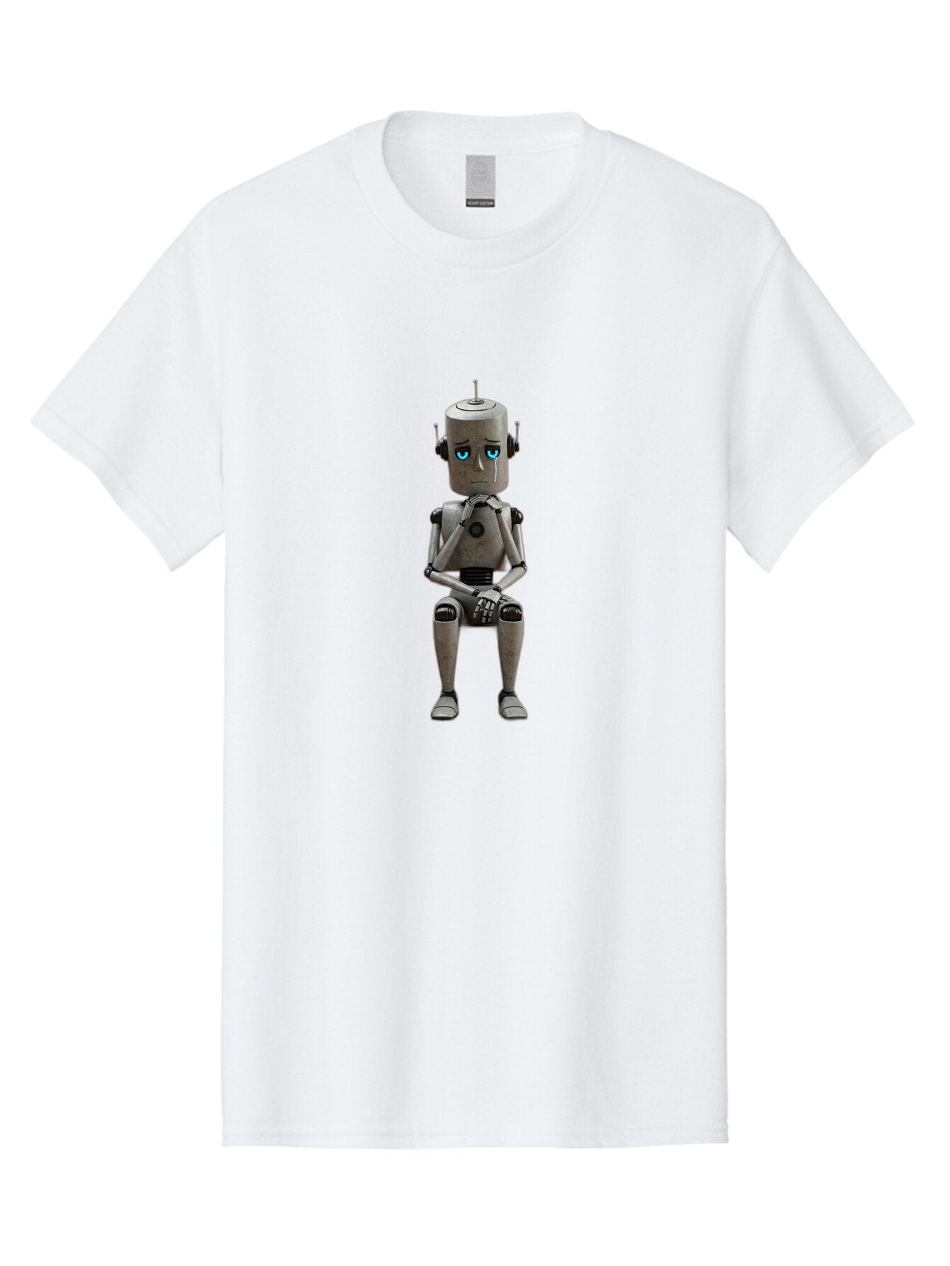Robot Men'S Graphic Tee, 100% Cotton, Comfortable Casual Summer Wear, Machine Washable, Vintage Camera, Old Camera, Antique Camera, Black Camera, Classic Photography, Photography Equipment, Nostalgic Device, Film Camera, Camera Art Bar383 4
