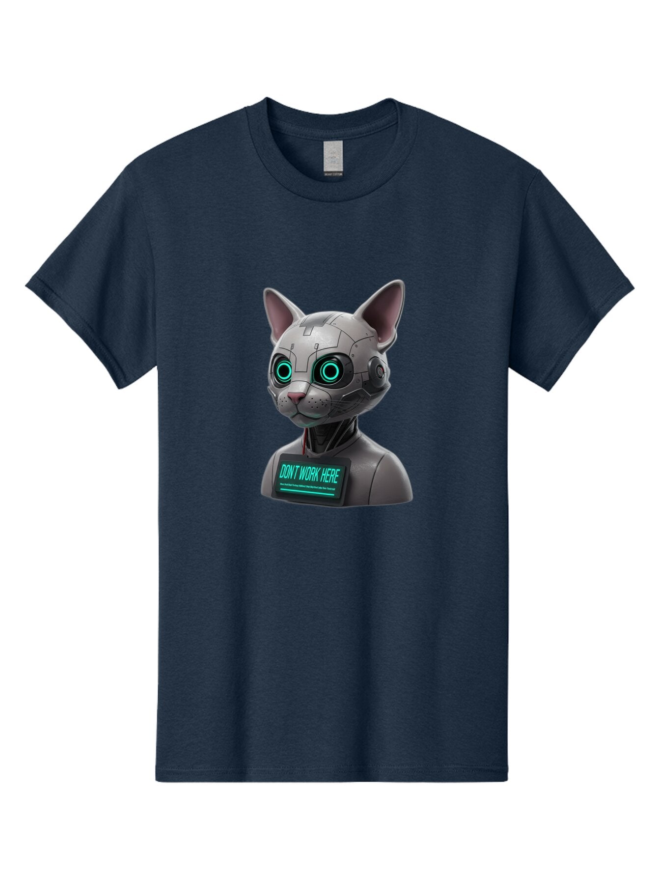 Robotic-Cat-Bust Men'S Graphic Tee, 100% Cotton, Comfortable Casual Summer Wear, Machine Washable, Vintage Camera, Old Camera, Antique Camera, Black Camera, Classic Photography, Photography Equipment, Nostalgic Device, Film Camera, Camera Art Bar384 9