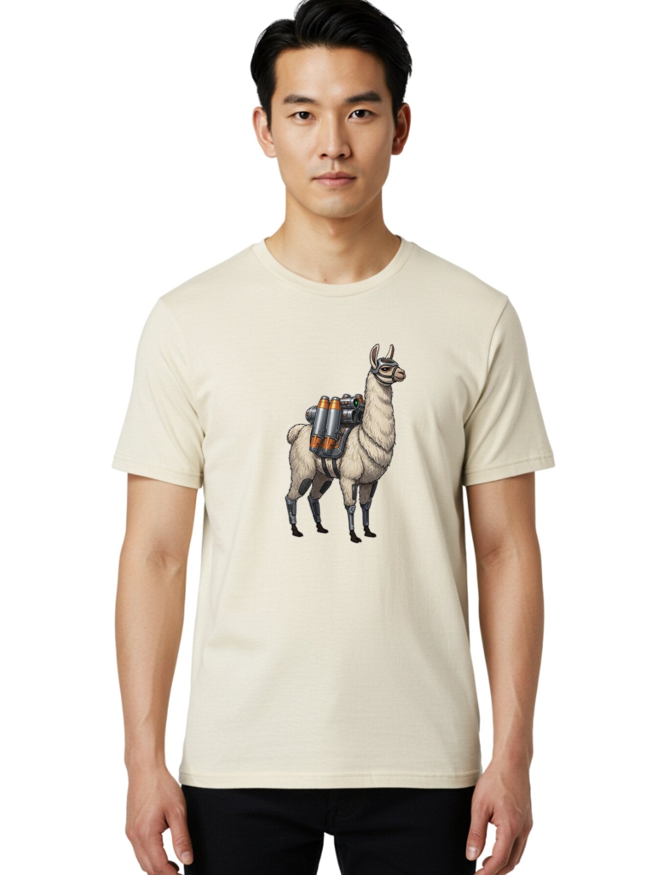 Rocket-Llama Men'S Graphic Tee, 100% Cotton, Comfortable Casual Summer Wear, Machine Washable, Vintage Camera, Old Camera, Antique Camera, Black Camera, Classic Photography, Photography Equipment, Nostalgic Device, Film Camera, Camera Art Bar385 21