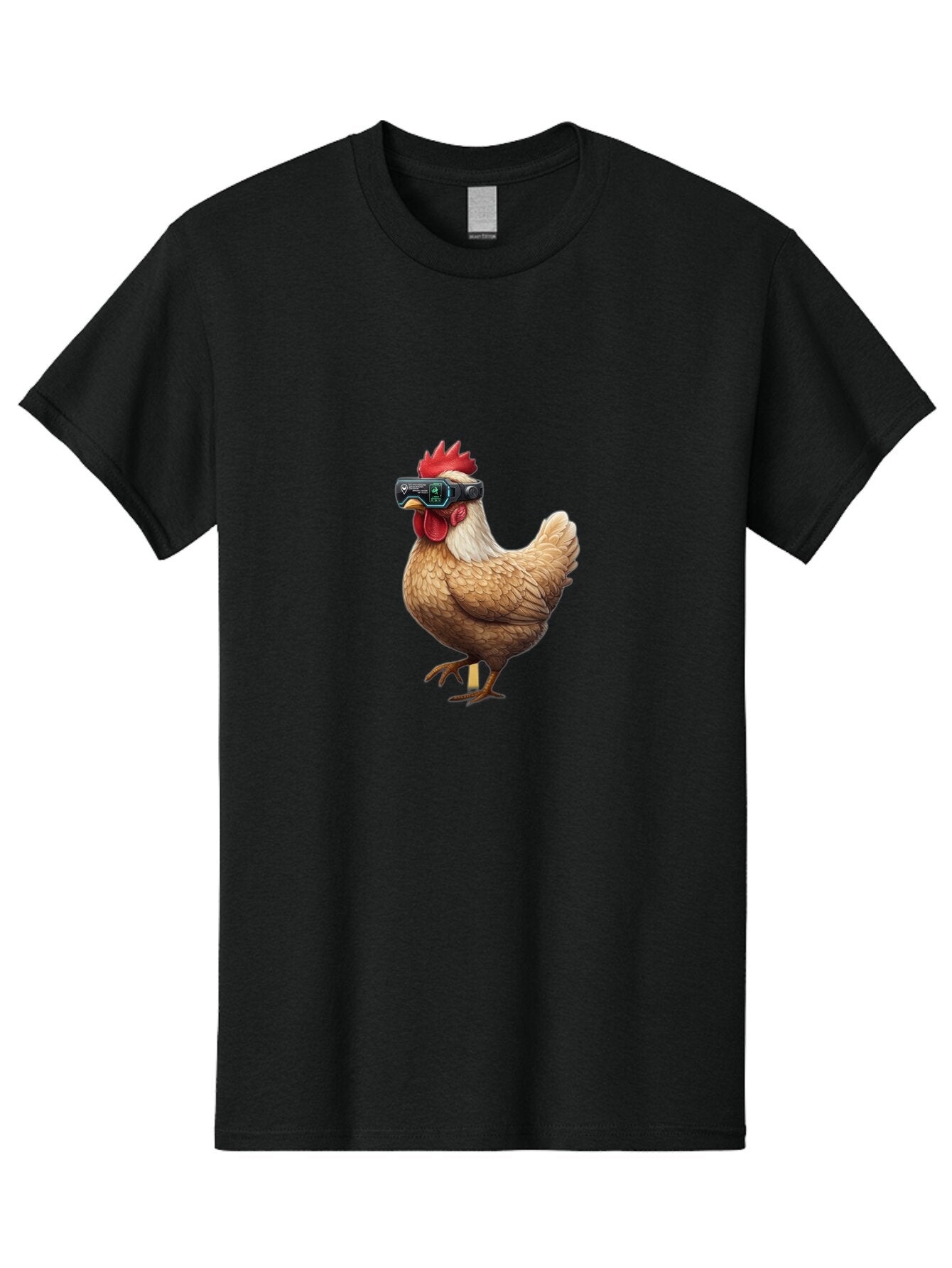 Rooster-Vr Men'S Graphic Tee, 100% Cotton, Comfortable Casual Summer Wear, Machine Washable, Vintage Camera, Old Camera, Antique Camera, Black Camera, Classic Photography, Photography Equipment, Nostalgic Device, Film Camera, Camera Art Bar386 7