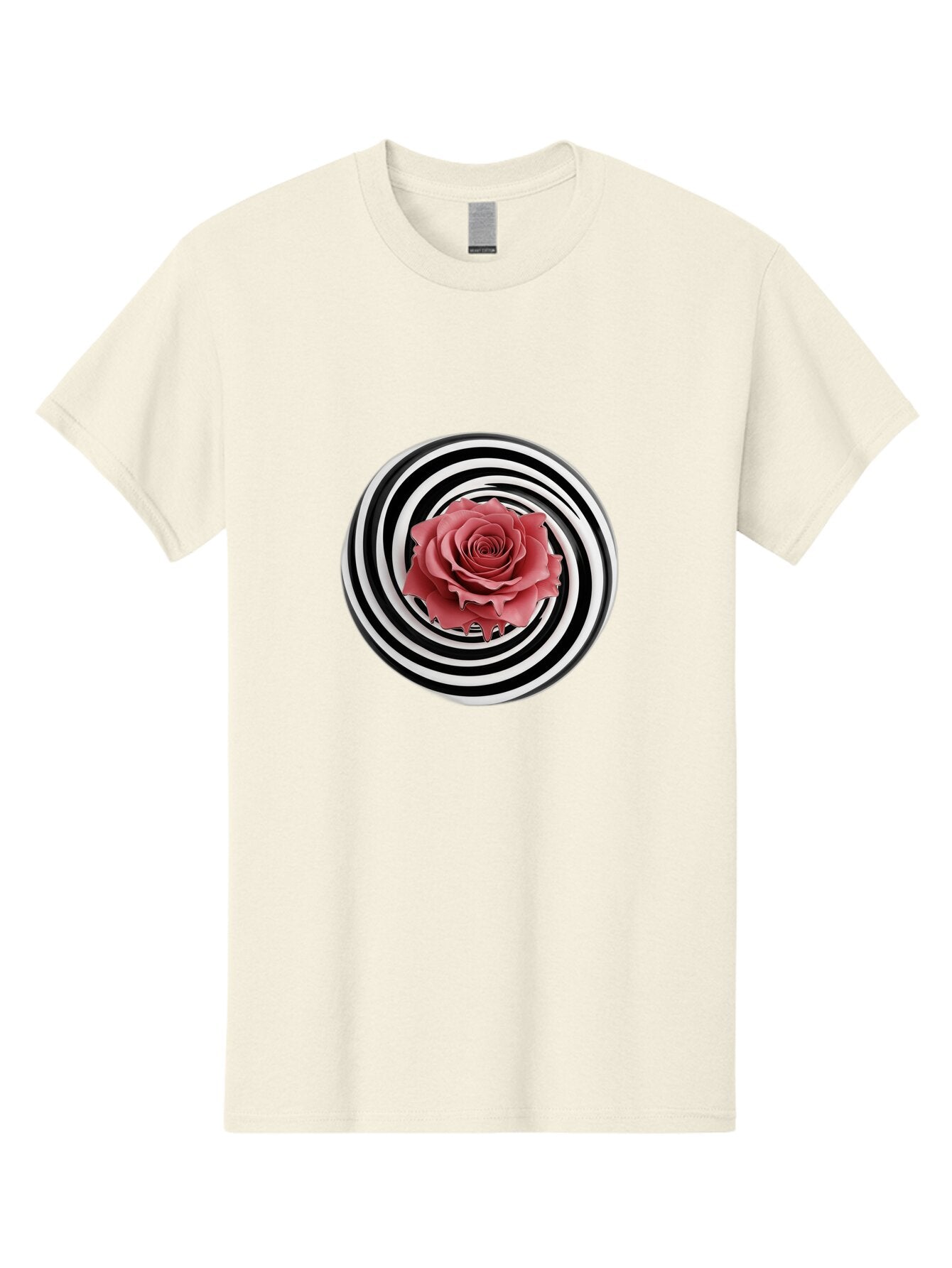 Rose-Spiral-1 Men'S Graphic Tee, 100% Cotton, Comfortable Casual Summer Wear, Machine Washable, Vintage Camera, Old Camera, Antique Camera, Black Camera, Classic Photography, Photography Equipment, Nostalgic Device, Film Camera, Camera Art Bar388 6