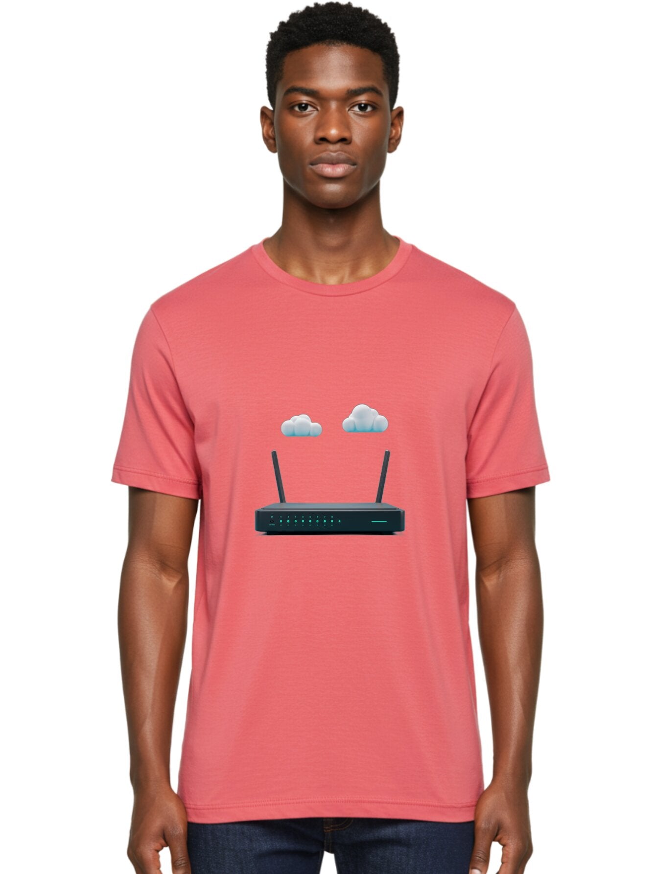 Router-And-Clouds Men'S Graphic Tee, 100% Cotton, Comfortable Casual Summer Wear, Machine Washable, Vintage Camera, Old Camera, Antique Camera, Black Camera, Classic Photography, Photography Equipment, Nostalgic Device, Film Camera, Camera Art Bar391 29