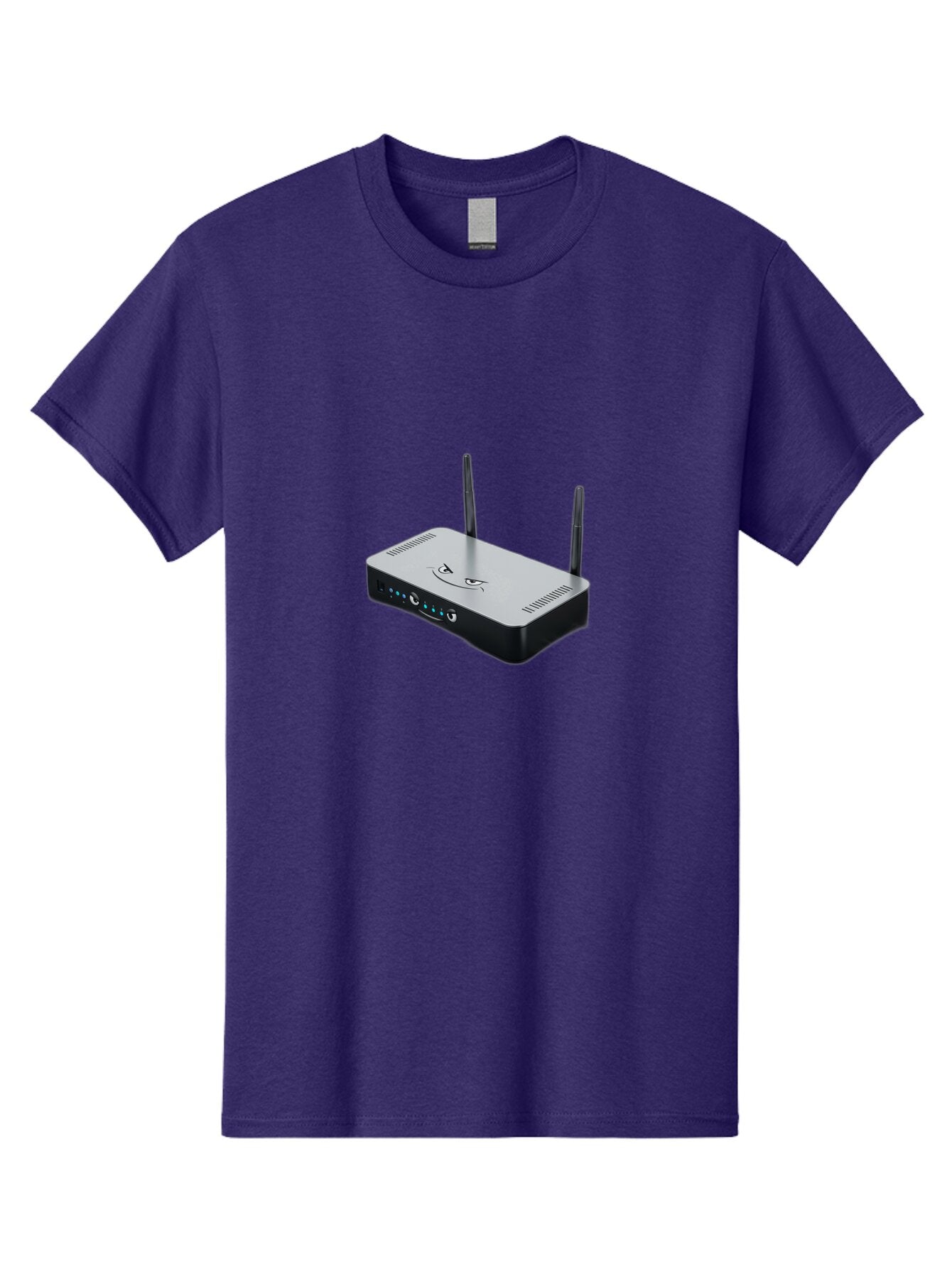 Router-With-Angry-Face Men'S Graphic Tee, 100% Cotton, Comfortable Casual Summer Wear, Machine Washable, Vintage Camera, Old Camera, Antique Camera, Black Camera, Classic Photography, Photography Equipment, Nostalgic Device, Film Camera, Bar392 8