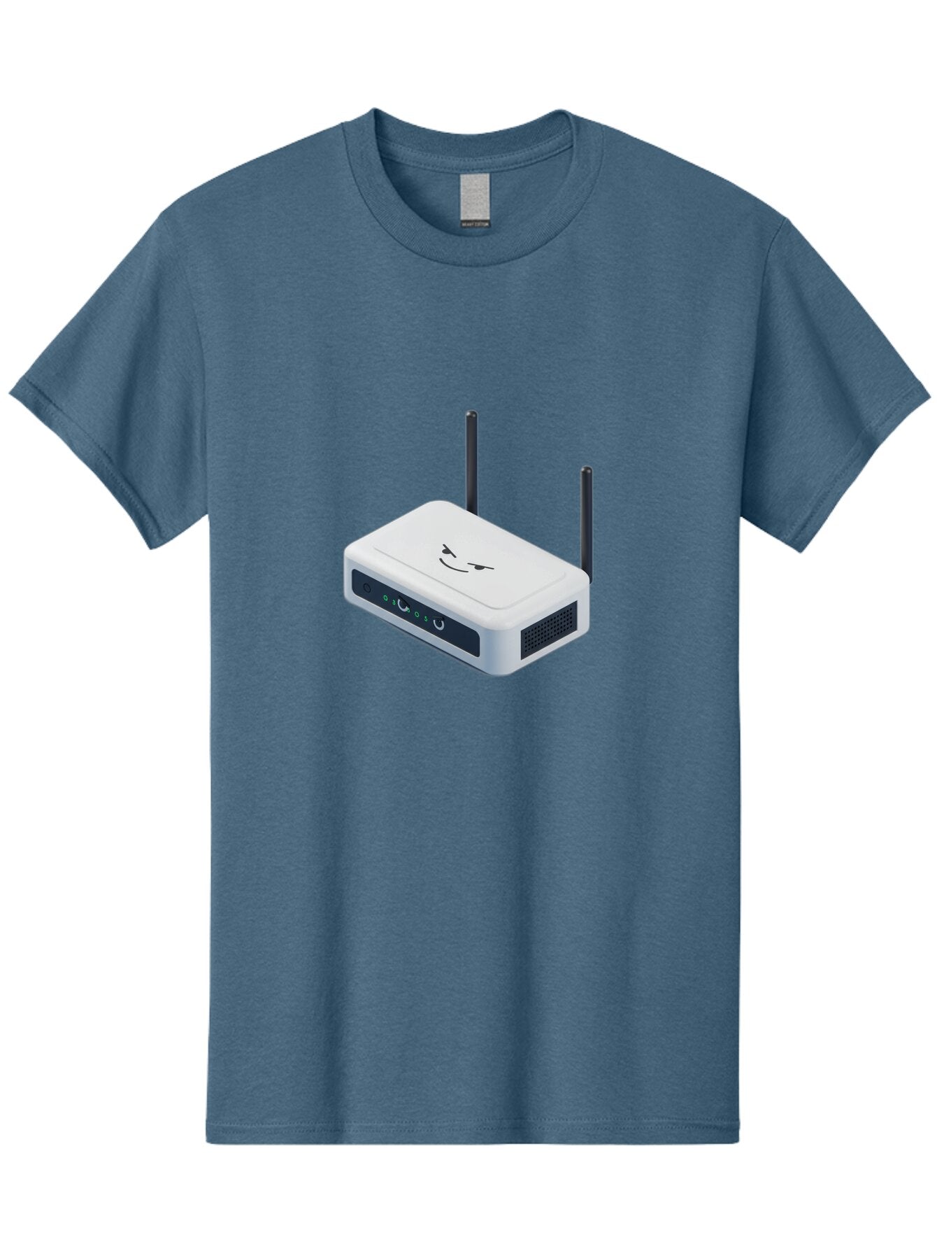 Router-With-Face Men'S Graphic Tee, 100% Cotton, Comfortable Casual Summer Wear, Machine Washable, Vintage Camera, Old Camera, Antique Camera, Black Camera, Classic Photography, Photography Equipment, Nostalgic Device, Film Camera, Camera Art Bar393 4