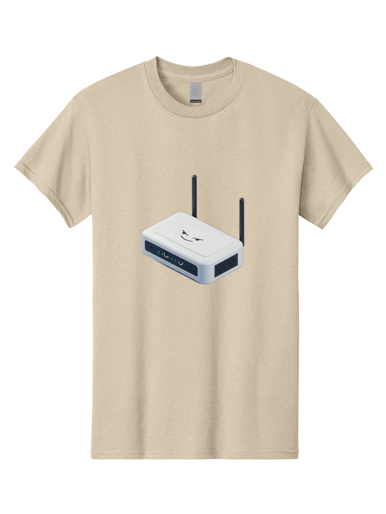 Router-With-Face Men'S Graphic Tee, 100% Cotton, Comfortable Casual Summer Wear, Machine Washable, Vintage Camera, Old Camera, Antique Camera, Black Camera, Classic Photography, Photography Equipment, Nostalgic Device, Film Camera, Camera Art Bar393 3