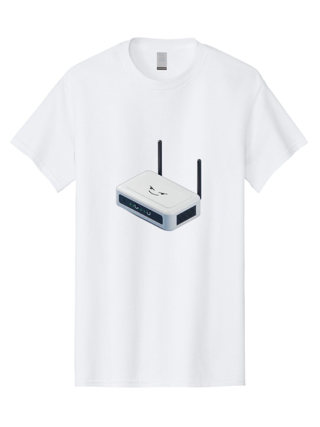 Router-With-Face Men'S Graphic Tee, 100% Cotton, Comfortable Casual Summer Wear, Machine Washable, Vintage Camera, Old Camera, Antique Camera, Black Camera, Classic Photography, Photography Equipment, Nostalgic Device, Film Camera, Camera Art Bar393 2
