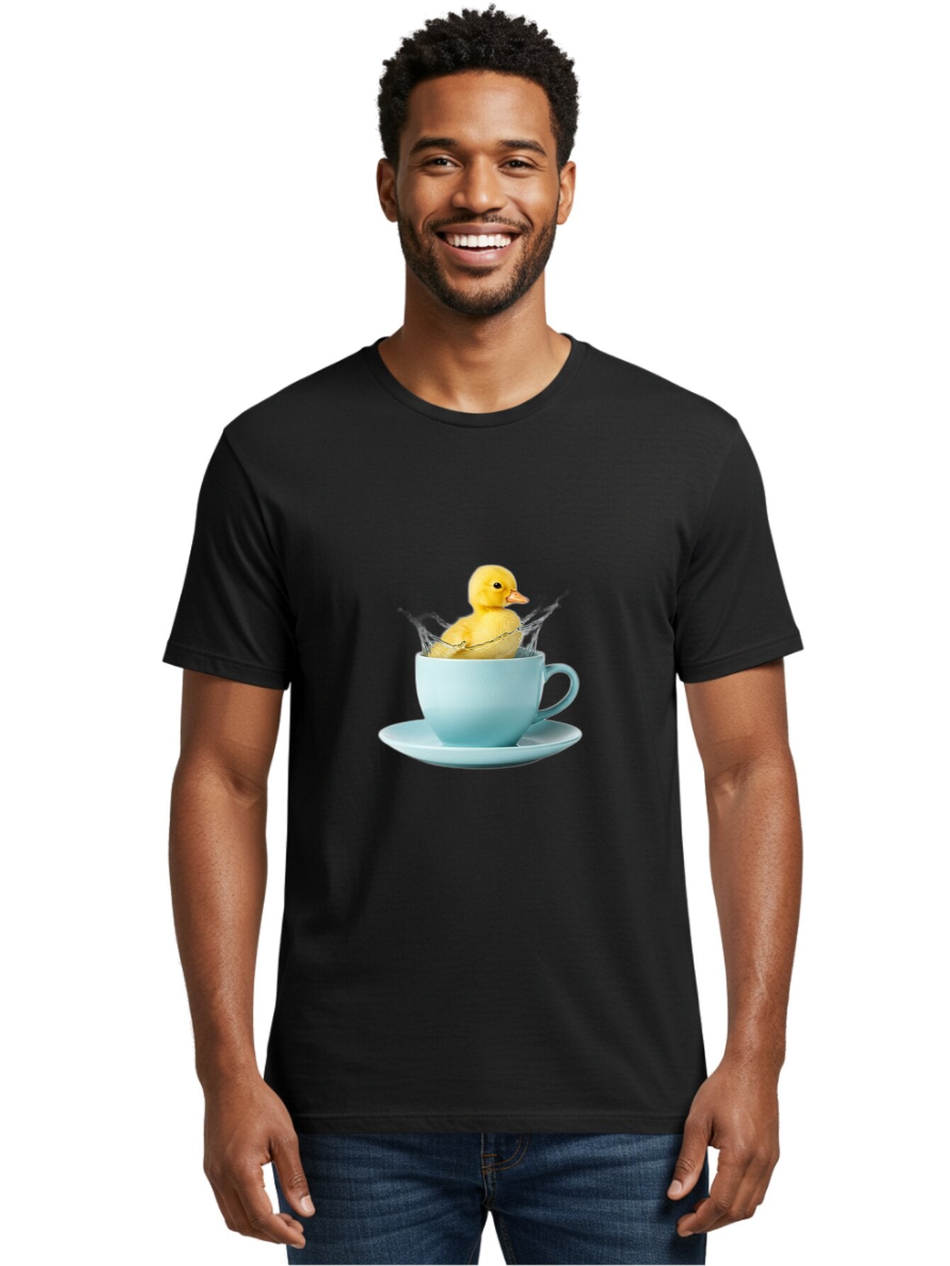 Rubber-Duck-1 Men'S Graphic Tee, 100% Cotton, Comfortable Casual Summer Wear, Machine Washable, Vintage Camera, Old Camera, Antique Camera, Black Camera, Classic Photography, Photography Equipment, Nostalgic Device, Film Camera, Camera Art Bar395 20