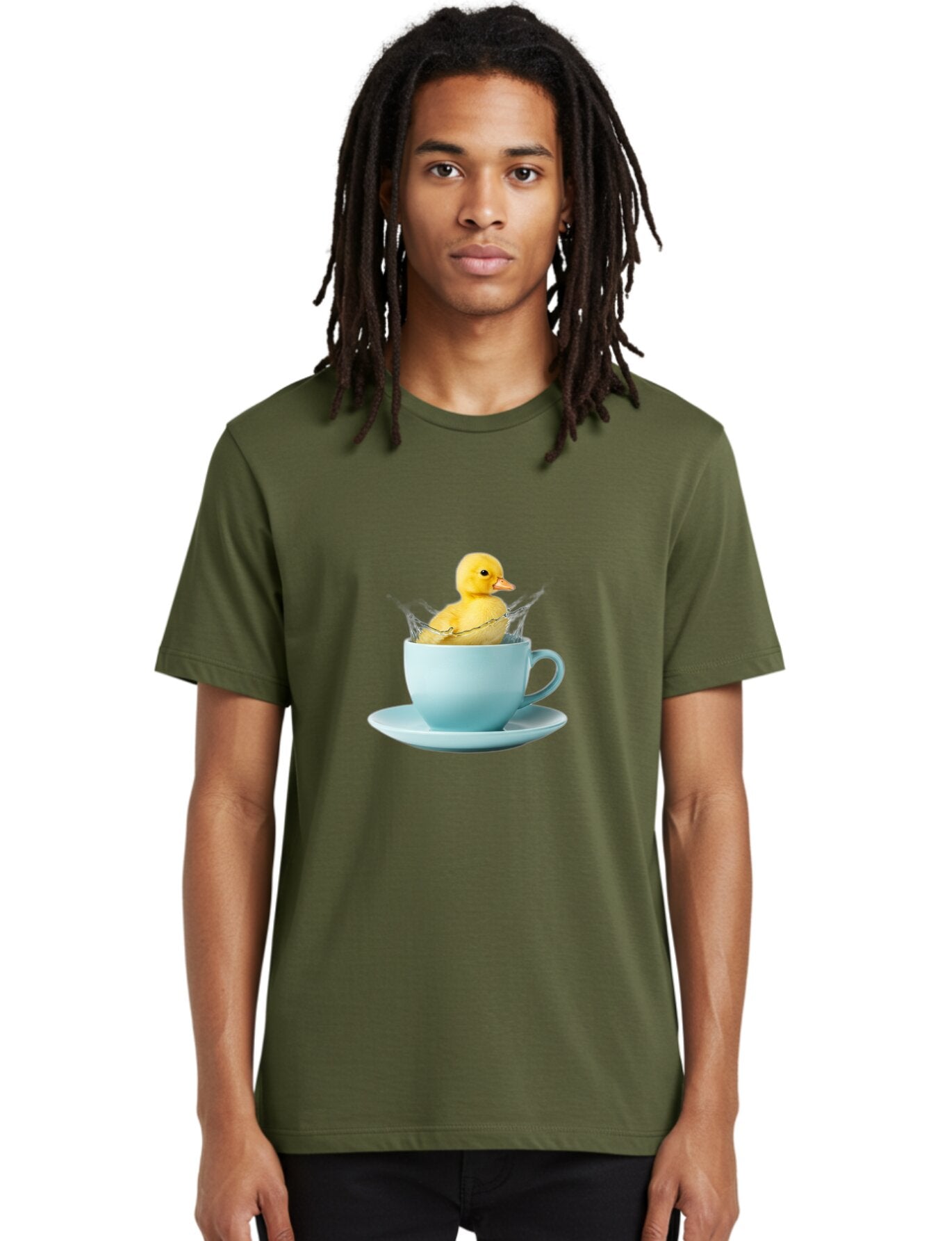Rubber-Duck-1 Men'S Graphic Tee, 100% Cotton, Comfortable Casual Summer Wear, Machine Washable, Vintage Camera, Old Camera, Antique Camera, Black Camera, Classic Photography, Photography Equipment, Nostalgic Device, Film Camera, Camera Art Bar395 24