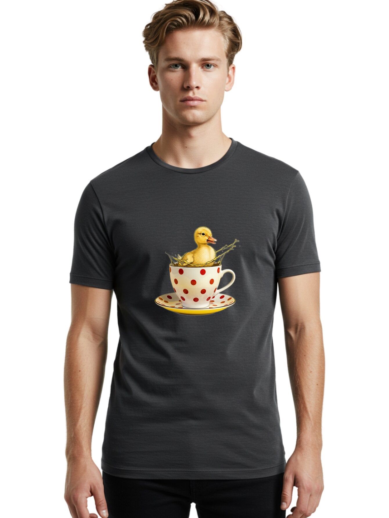 Rubber-Duck-2 Men'S Graphic Tee, 100% Cotton, Comfortable Casual Summer Wear, Machine Washable, Vintage Camera, Old Camera, Antique Camera, Black Camera, Classic Photography, Photography Equipment, Nostalgic Device, Film Camera, Camera Art Bar396 17