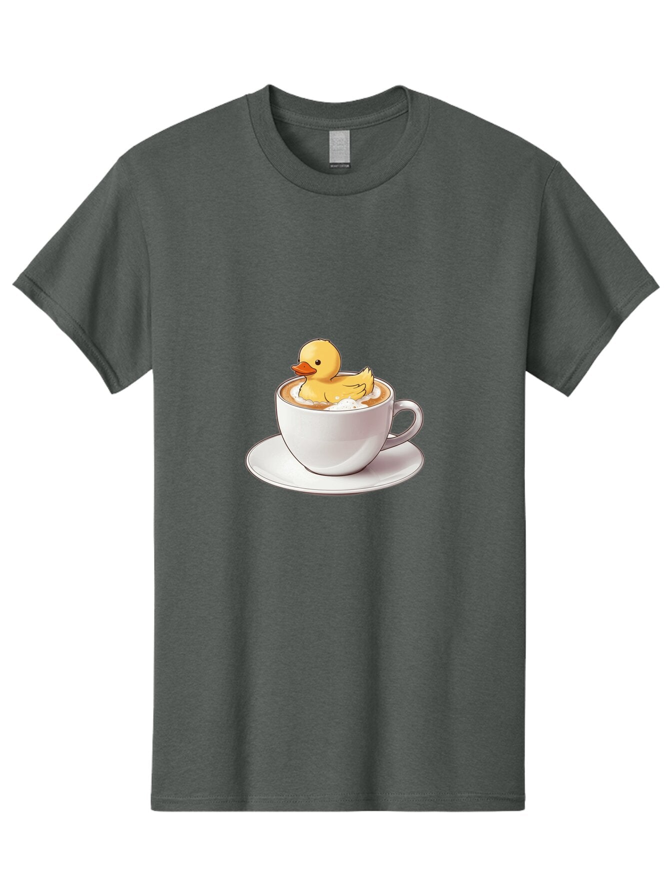 Rubber-Duck-Cappuccino Men'S Graphic Tee, 100% Cotton, Comfortable Casual Summer Wear, Machine Washable, Vintage Camera, Old Camera, Antique Camera, Black Camera, Classic Photography, Photography Equipment, Nostalgic Device, Film Camera, Bar398 6